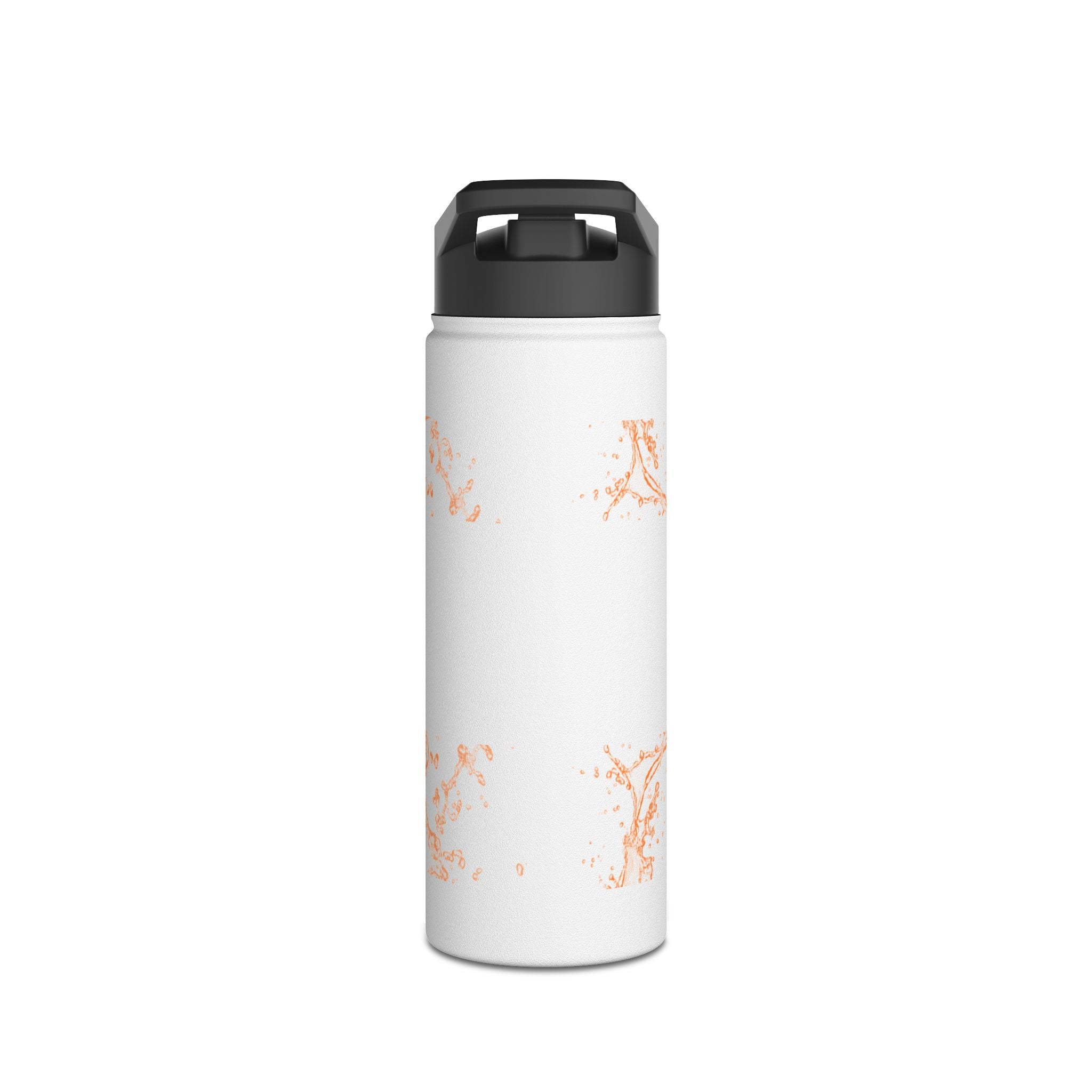 H2O Stainless Steel Water Bottle, Eco-Friendly Hydration for Travel, Sports, Yoga, Gifts, Outdoor Adventures