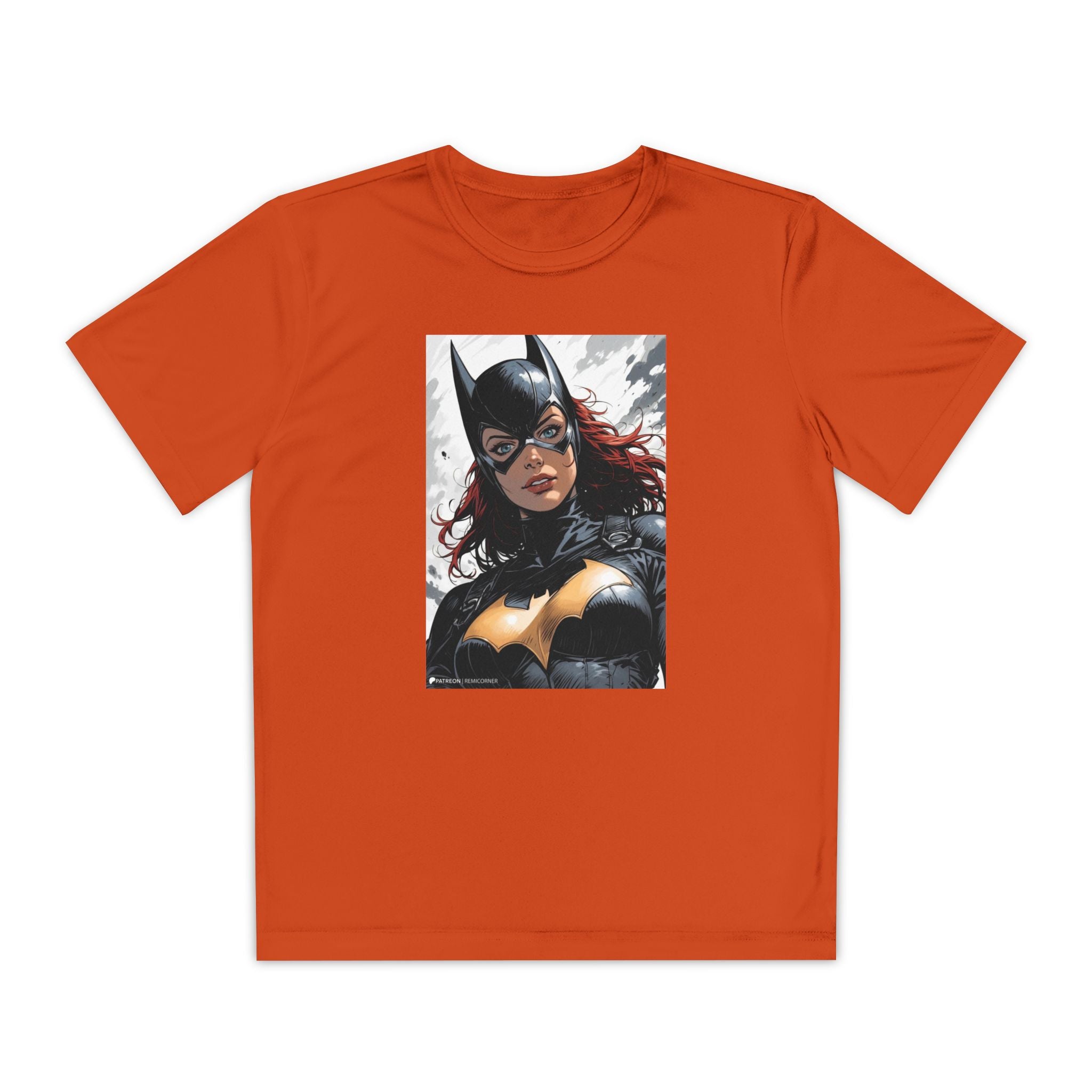 Superhero Youth T-Shirt Sports Graphic Tee, Cool Athletic Shirt for Kids