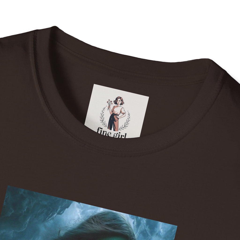 Gamora From Gardians Of The Galaxy Superhero Marvel Unisex Softstyle T-Shirt, Comic Book Tee, Geeky Clothing, Cosplay Costume Top