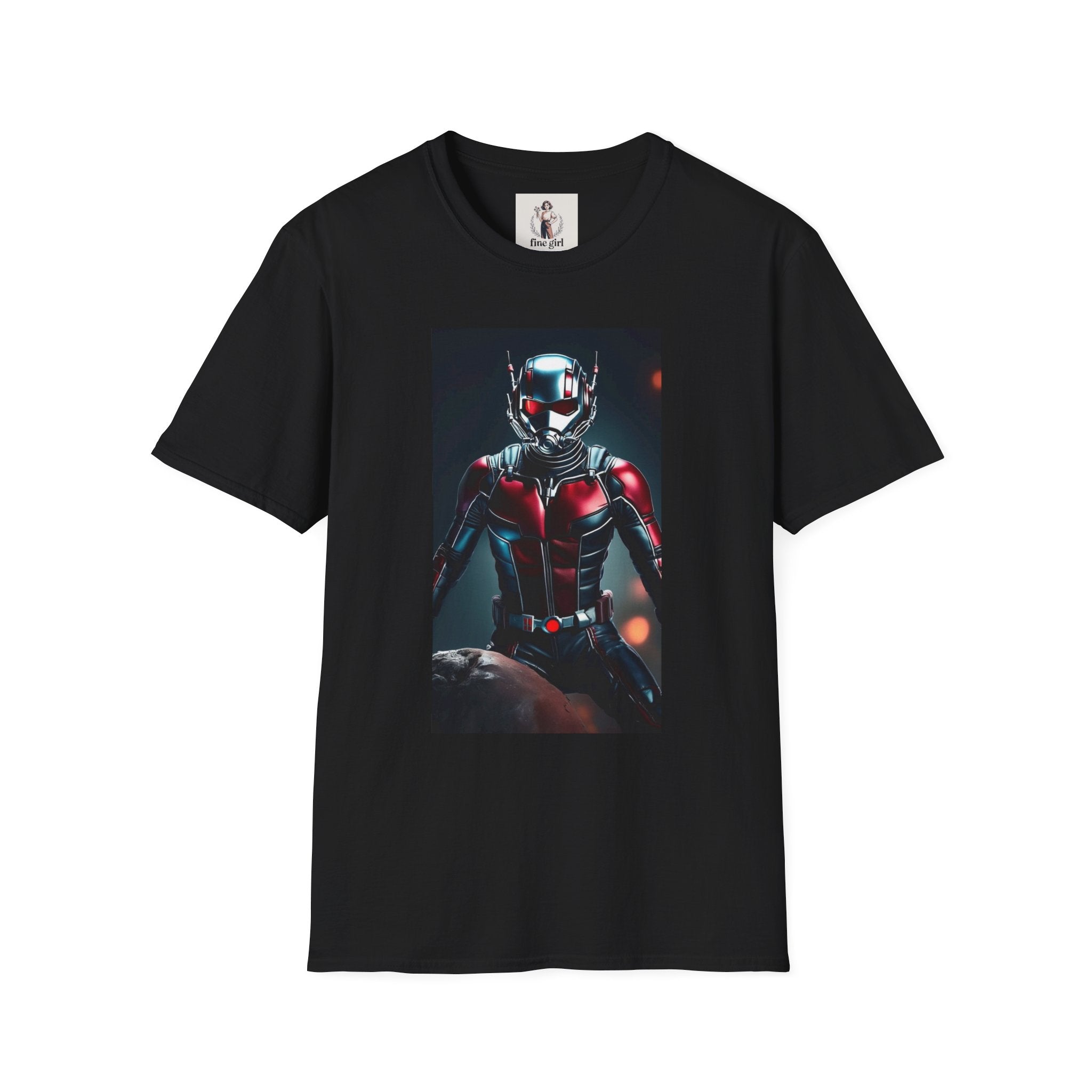 Antman Superhero Marvel Unisex Softstyle T-Shirt, Comic Book Tee, Geeky Clothing, Cosplay Costume Top