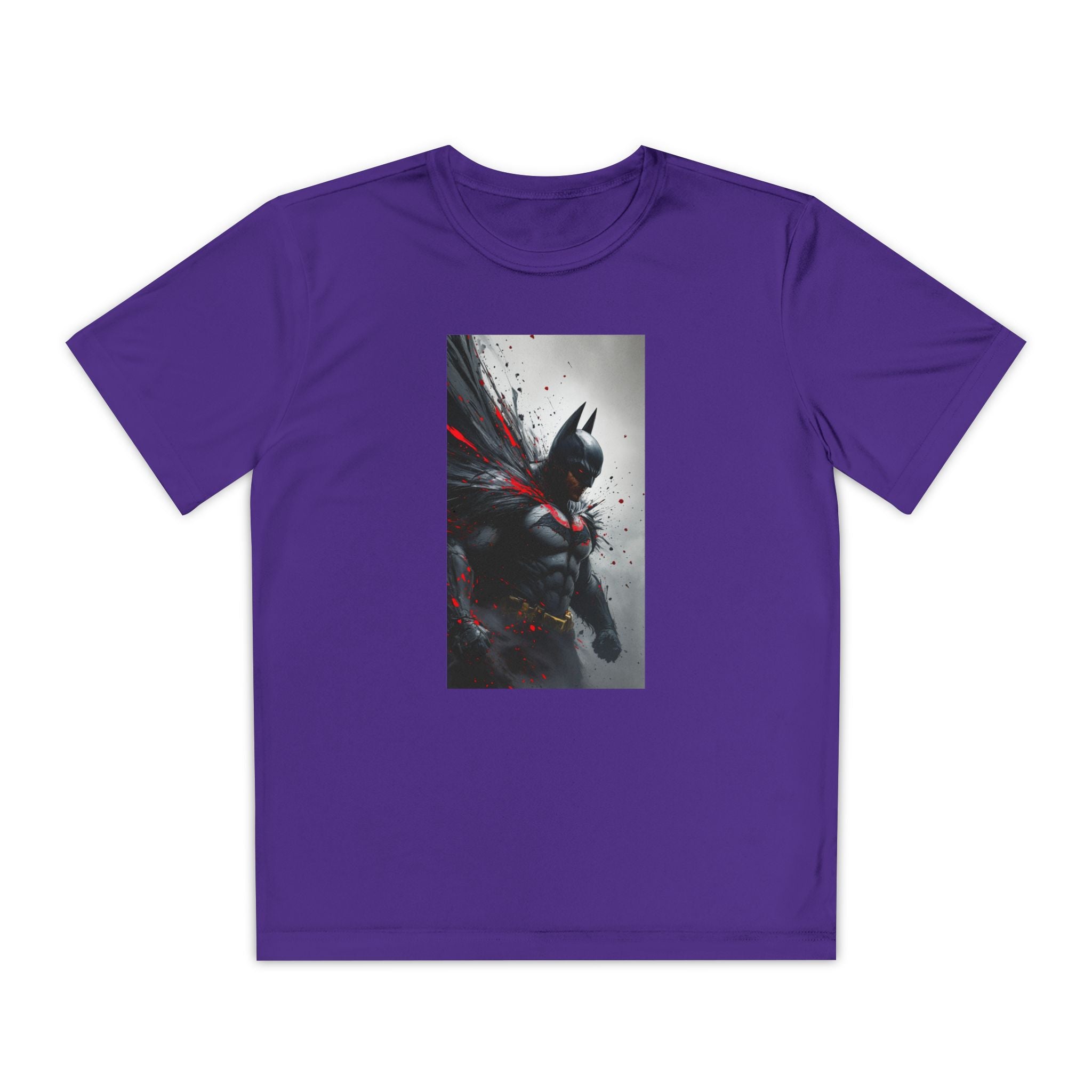Batman Superhero Marvel Patriotic, Kids Graphic T-Shirt, Boys Hero Top, Girls Comic Book Clothing, Birthday