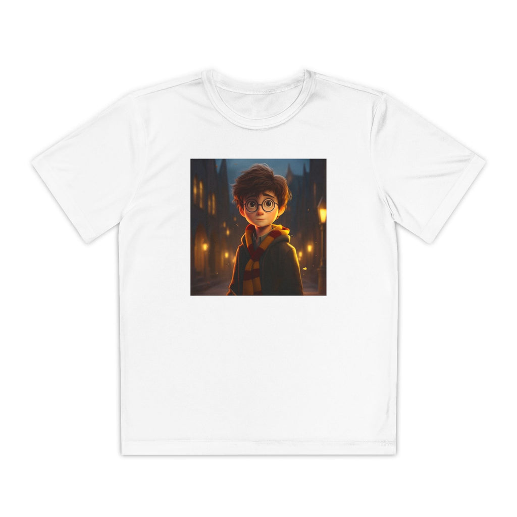 Youth Competitor Tee - Harry Potter, Wizard School Shirt, Magical Kids Top, Hogwarts Fan Gift, Sorcerer's Stone T-Shirt