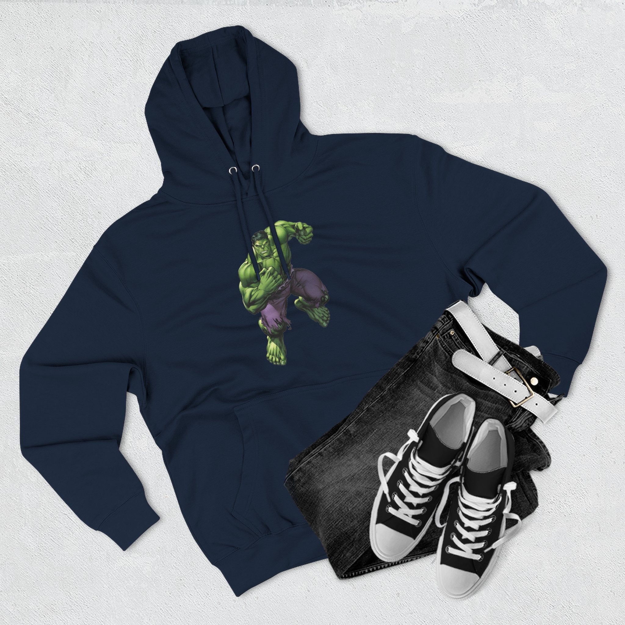 The Incredible Hulk Three-Panel Fleece Hoodie