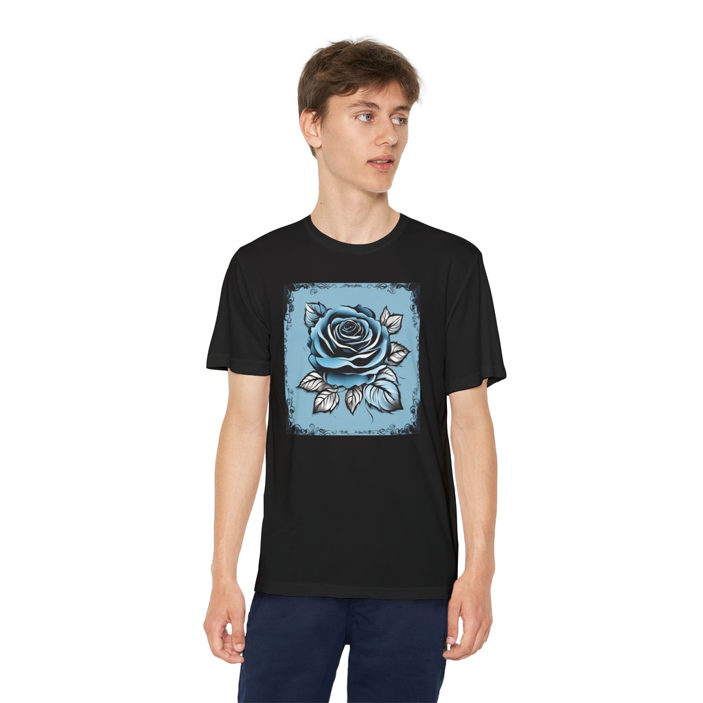 Flower Youth Tshirt, Girls Floral Tee, Kids Spring Shirt, Children's Botanical Top, Teen Blossom T-Shirt