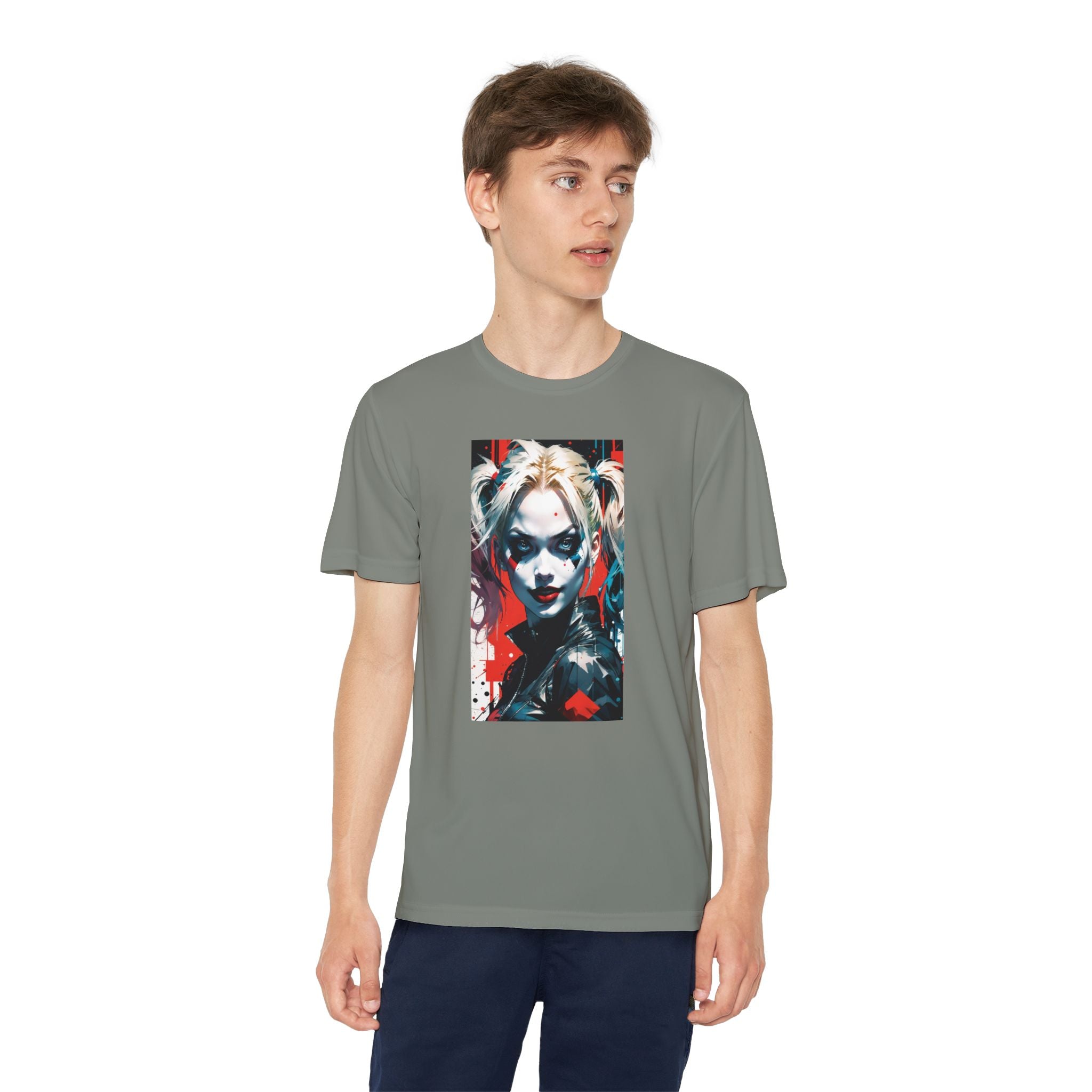 Superhero Youth T-Shirt Sports Graphic Tee, Cool Athletic Shirt for Kids