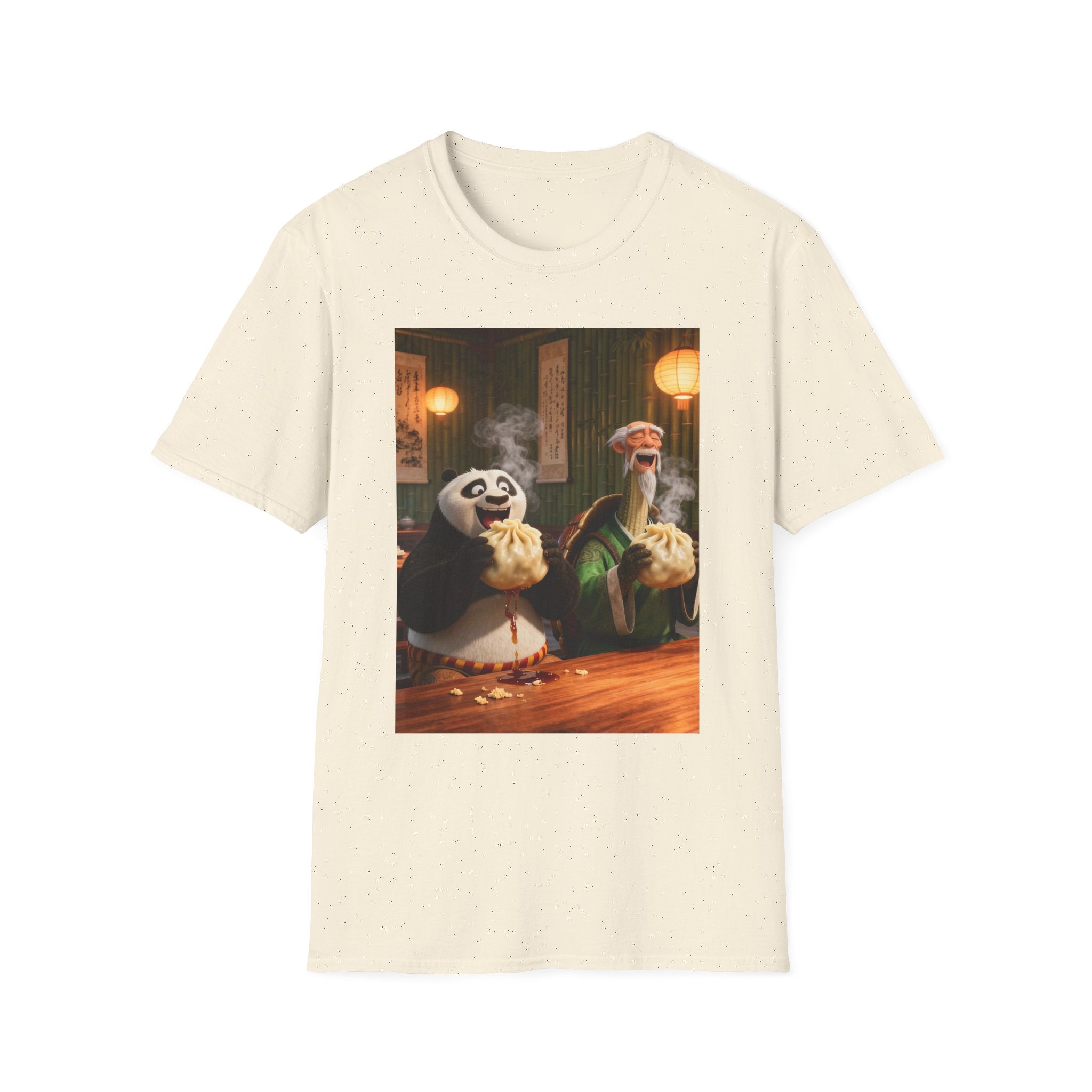Kung Fu Panda Unisex Softstyle T-Shirt, DreamWorks Animation Youth Competitor Tee, Graphic Tee, Movie Fan Gift, Cult Classic Shirt, Comfy