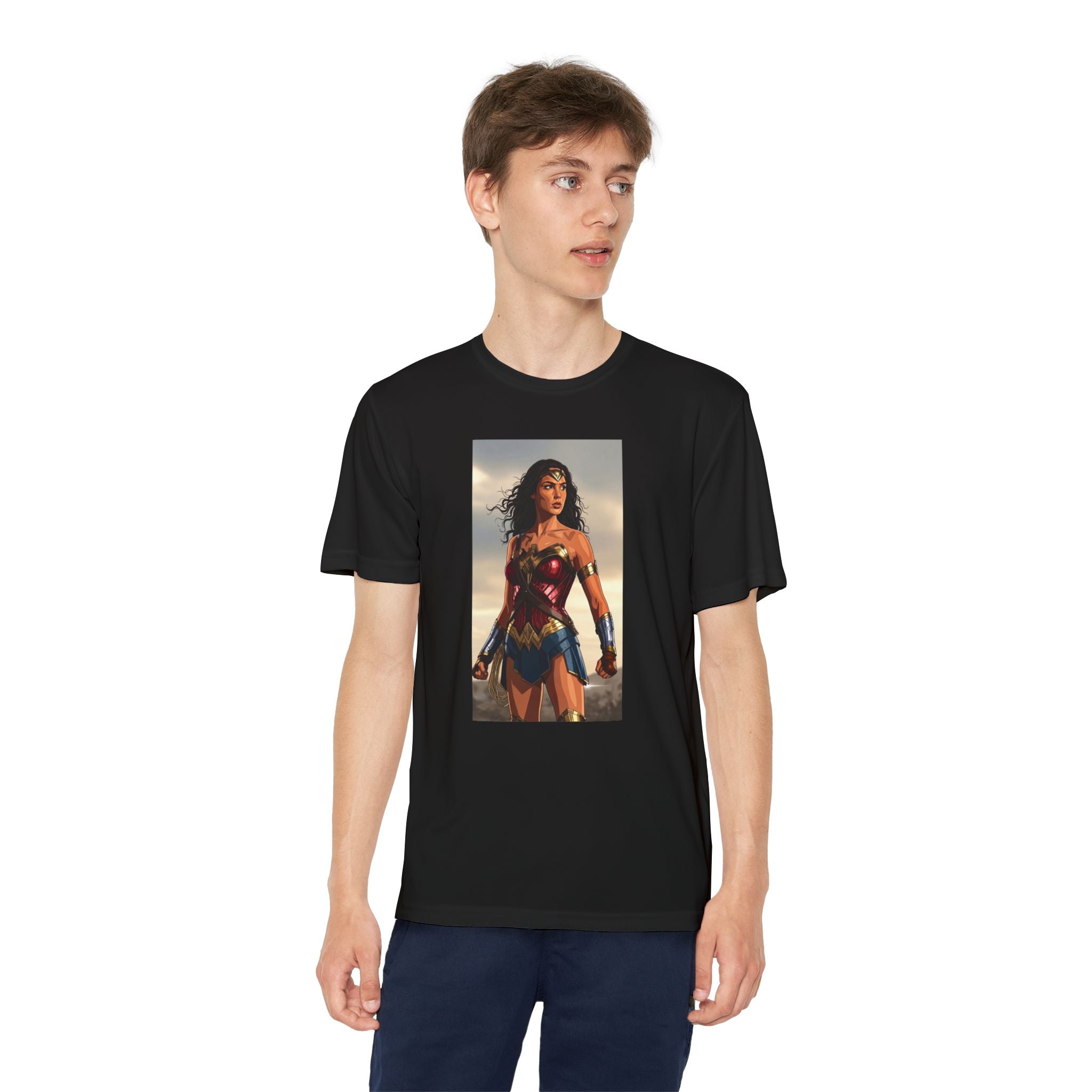 Wonder Woman Superhero Marvel t-shirt, Kids Graphic Tee, Boys Superhero Shirt, Children's Movie Character Top