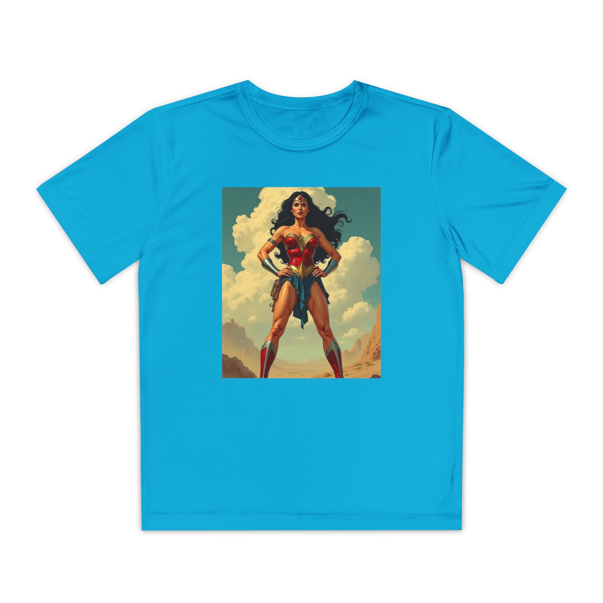 Wonder Woman Superhero Marvel t-shirt, Kids Graphic Tee, Boys Superhero Shirt, Children's Movie Character Top
