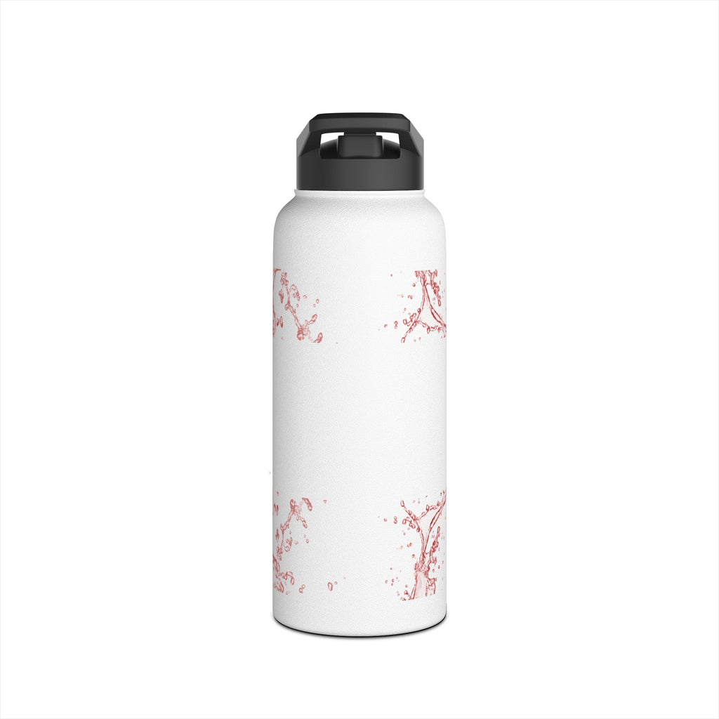 H2O Stainless Steel Water Bottle, Eco-Friendly Hydration for Travel, Sports, Yoga, Gifts, Outdoor Adventures