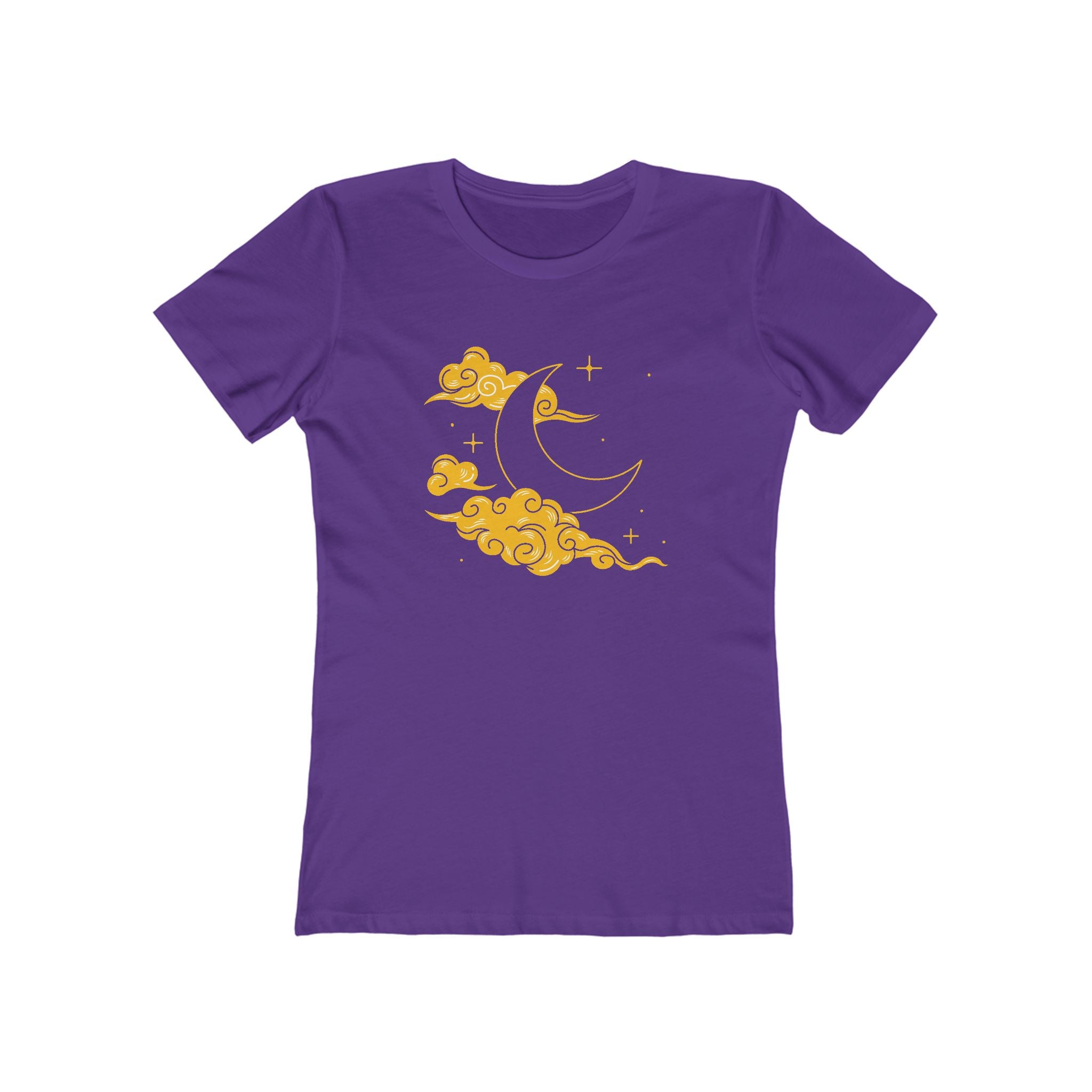 Moon Women's Tshirt, Lunar Graphic Tee, Celestial Shirt, Night Sky Top, Space Lover Gift