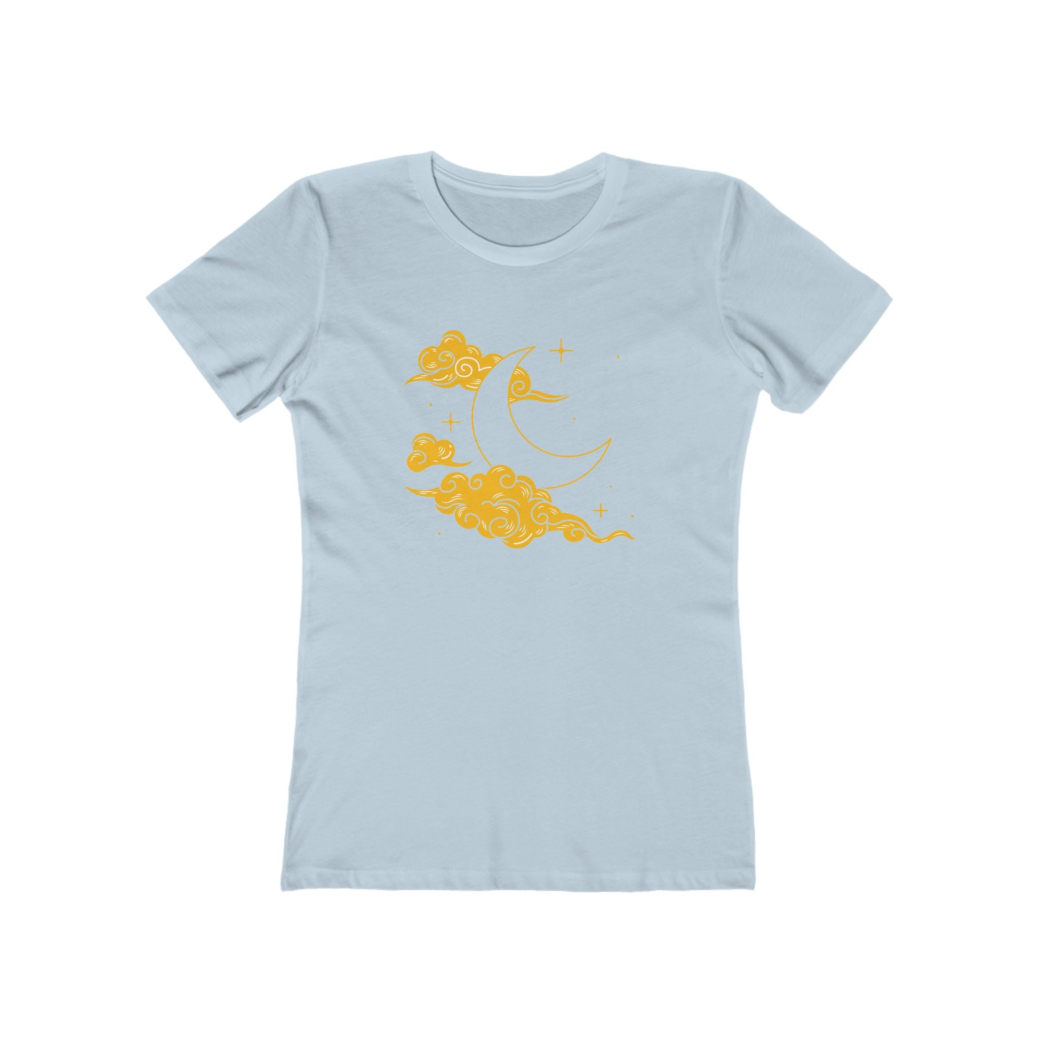 Moon Women's Tshirt, Lunar Graphic Tee, Celestial Shirt, Night Sky Top, Space Lover Gift