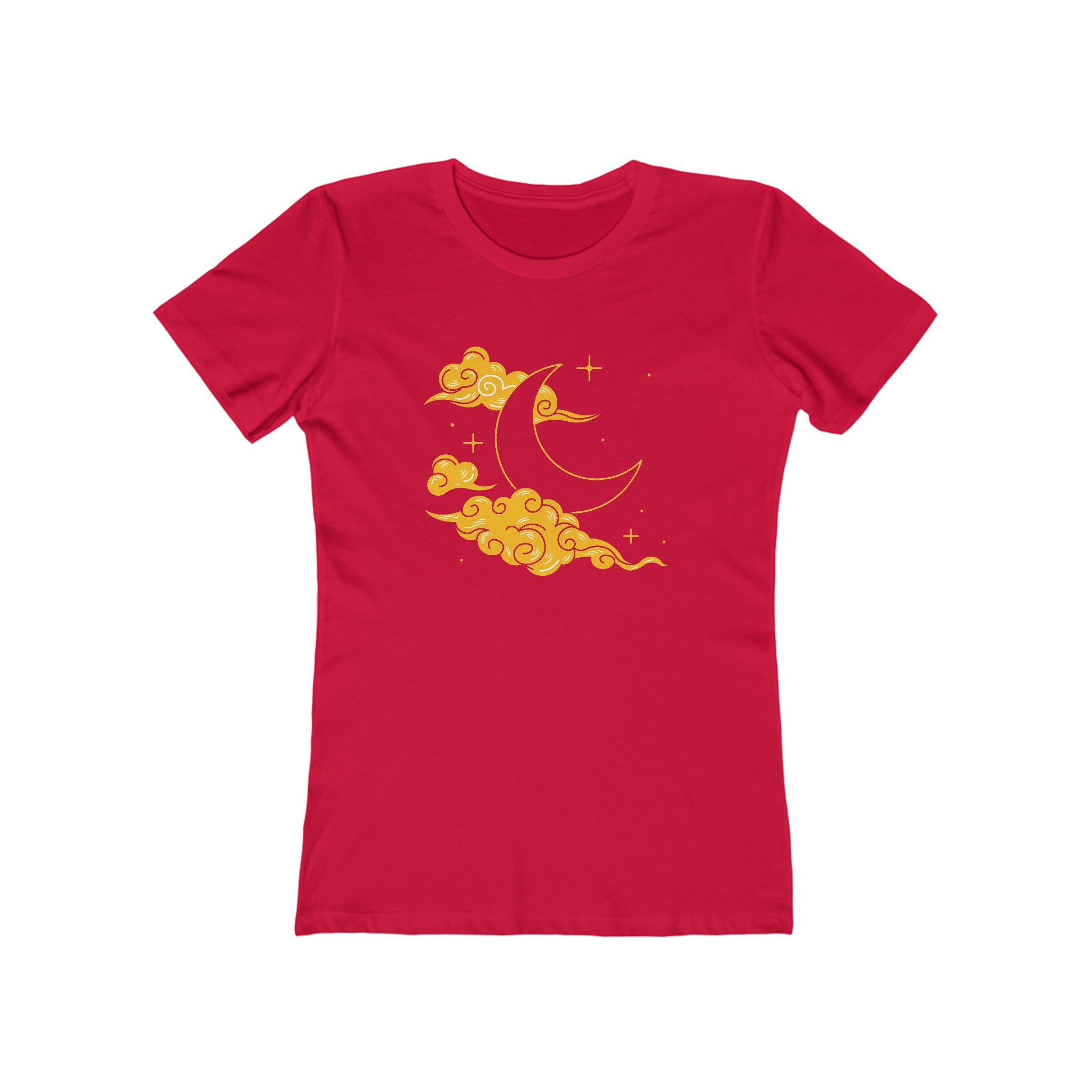 Moon Women's Tshirt, Lunar Graphic Tee, Celestial Shirt, Night Sky Top, Space Lover Gift