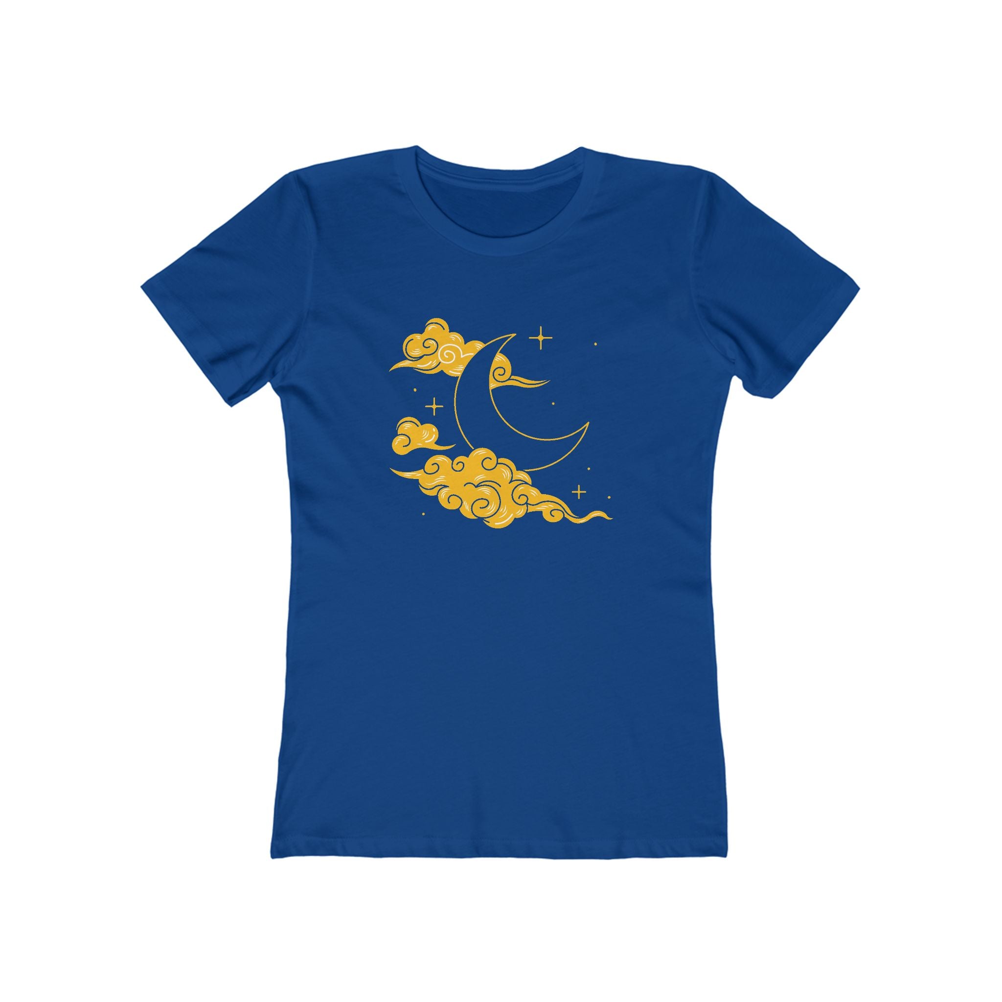 Moon Women's Tshirt, Lunar Graphic Tee, Celestial Shirt, Night Sky Top, Space Lover Gift