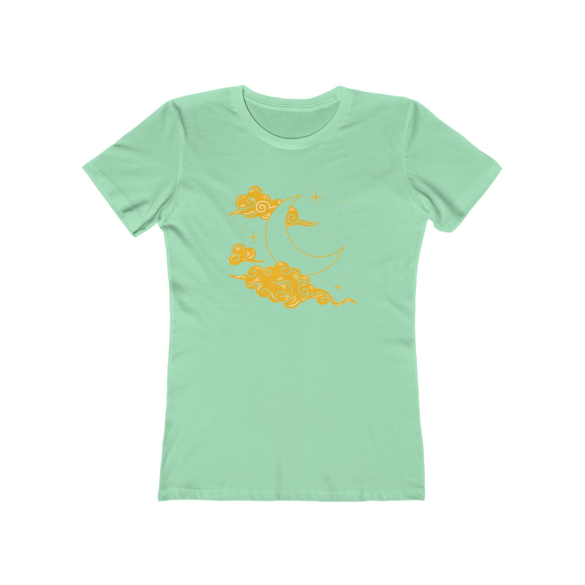 Moon Women's Tshirt, Lunar Graphic Tee, Celestial Shirt, Night Sky Top, Space Lover Gift