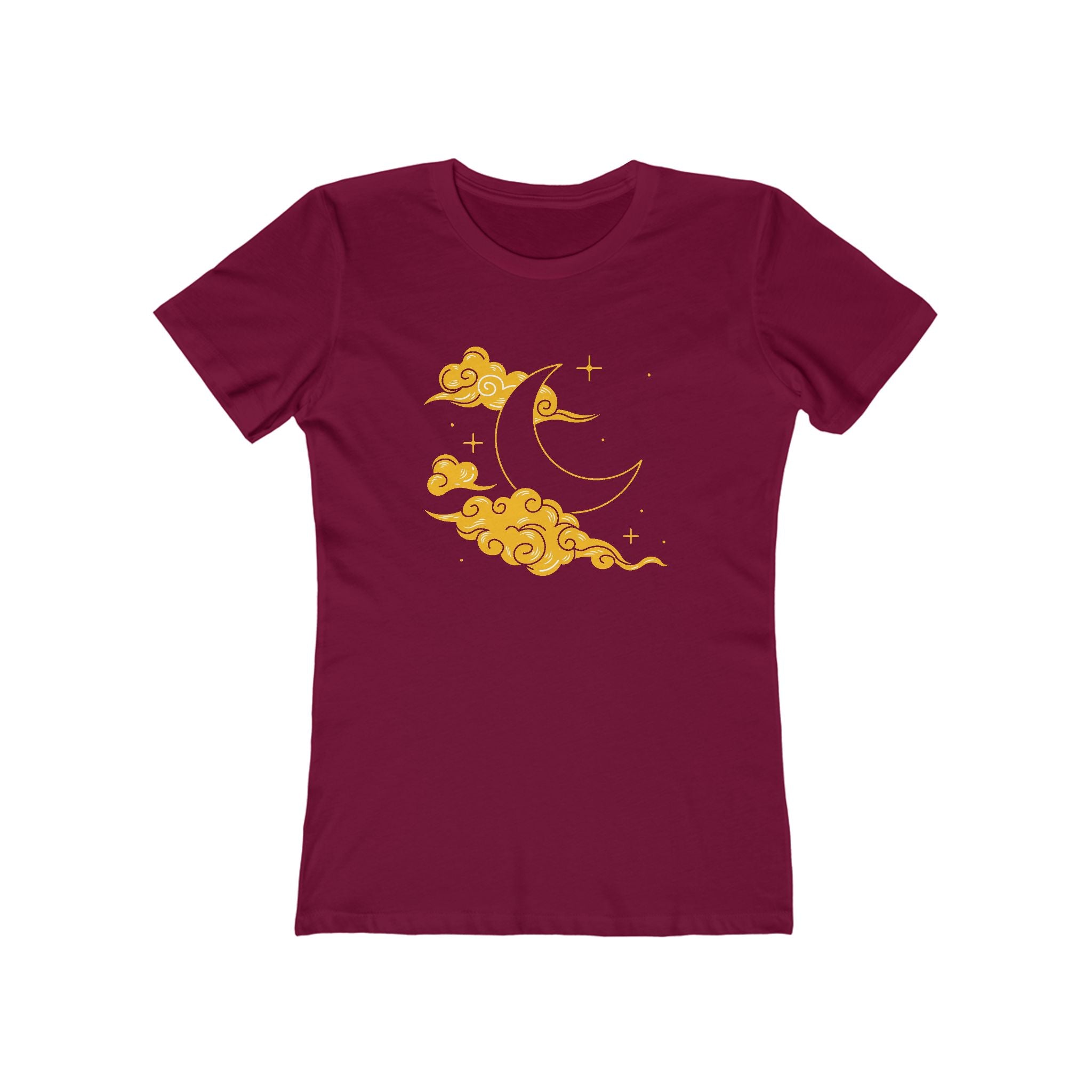 Moon Women's Tshirt, Lunar Graphic Tee, Celestial Shirt, Night Sky Top, Space Lover Gift