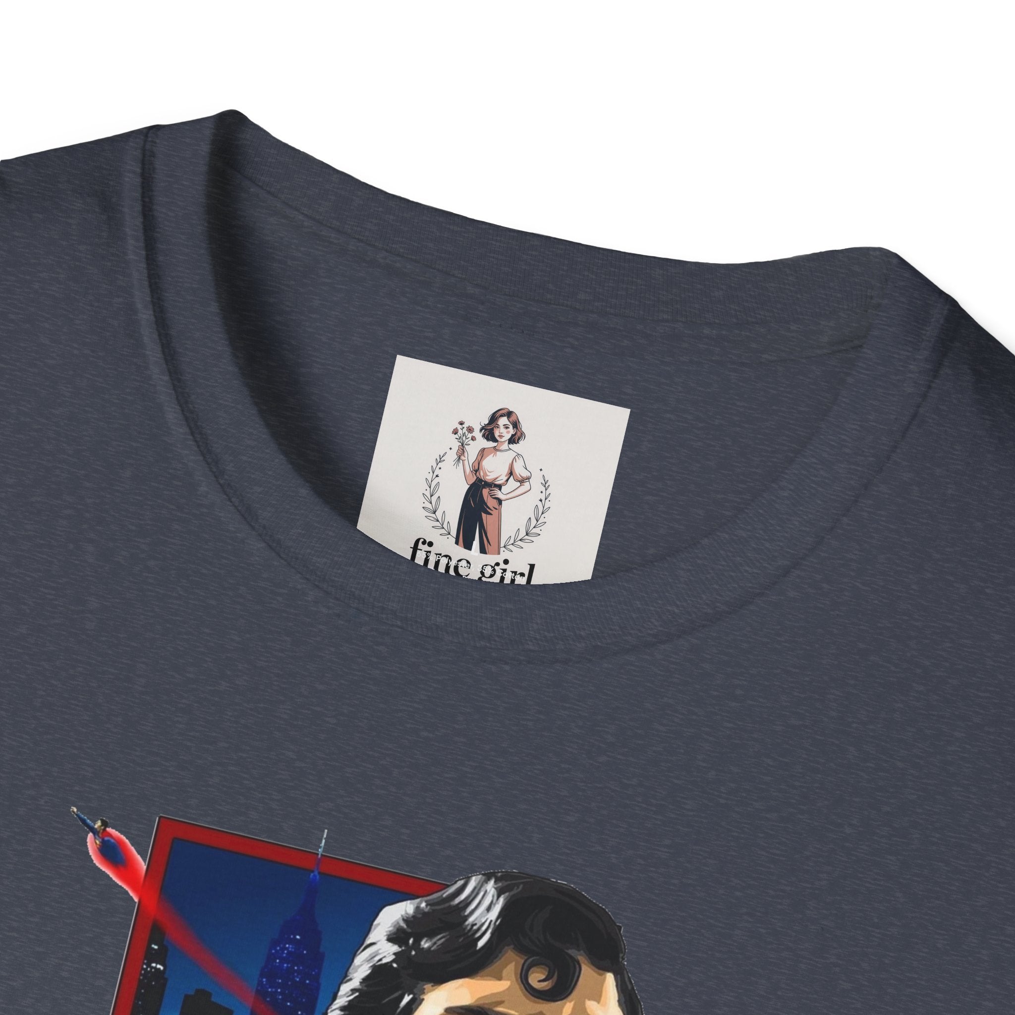 Superman Hero Unisex Softstyle T-Shirt