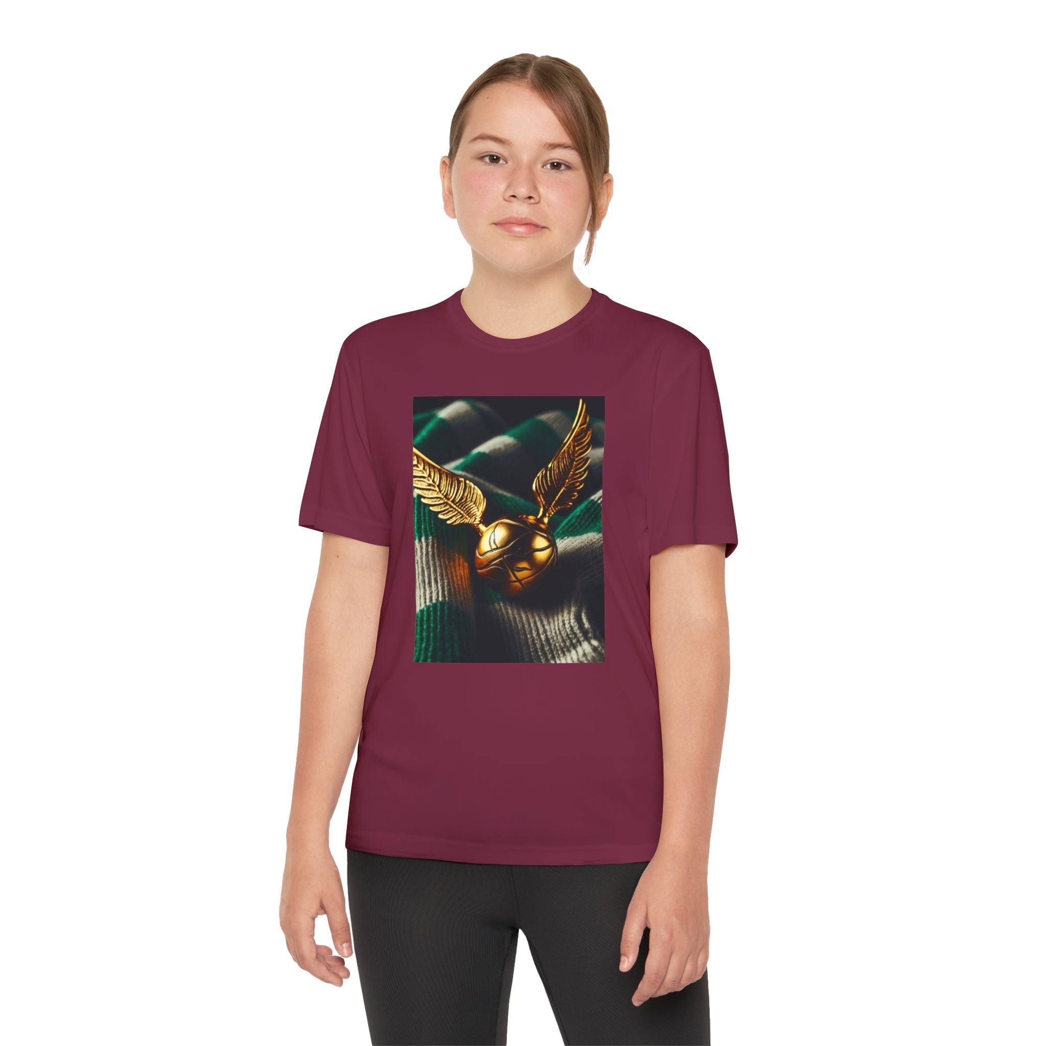 Youth Competitor Tee - Harry Potter, Wizard School Shirt, Magical Kids Top, Hogwarts Fan Gift, Sorcerer's Stone T-Shirt
