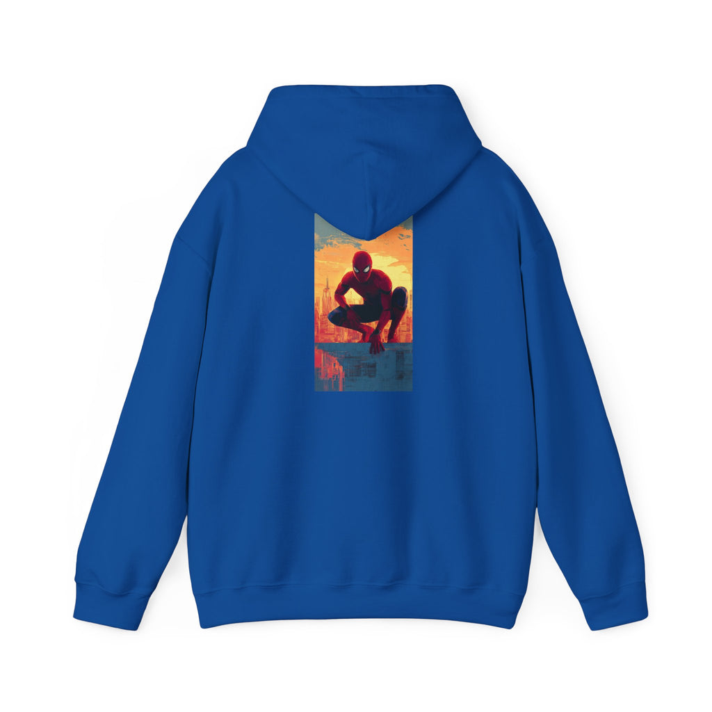 Hooded Sweatshirt - Spiderman Design