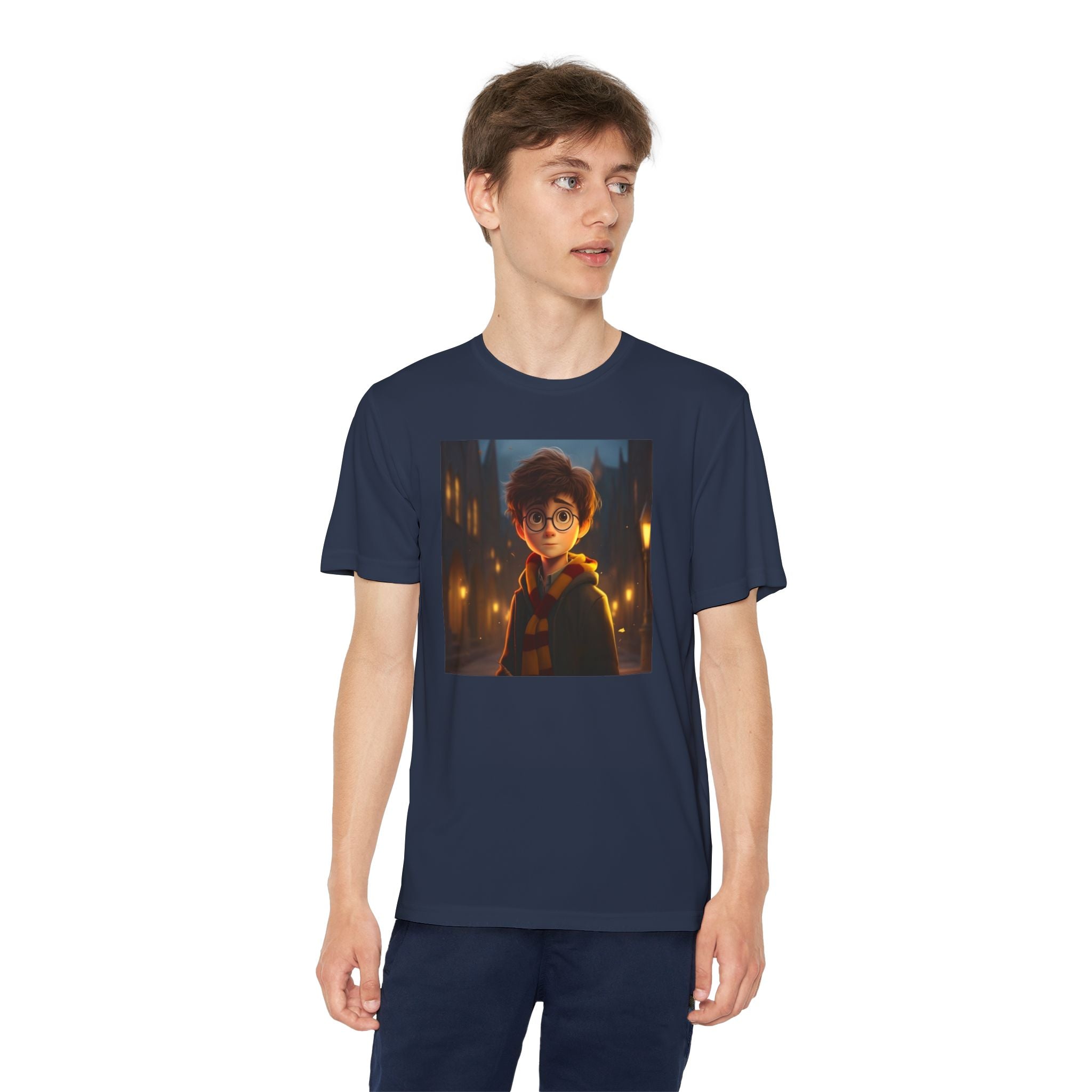 Youth Competitor Tee - Harry Potter, Wizard School Shirt, Magical Kids Top, Hogwarts Fan Gift, Sorcerer's Stone T-Shirt