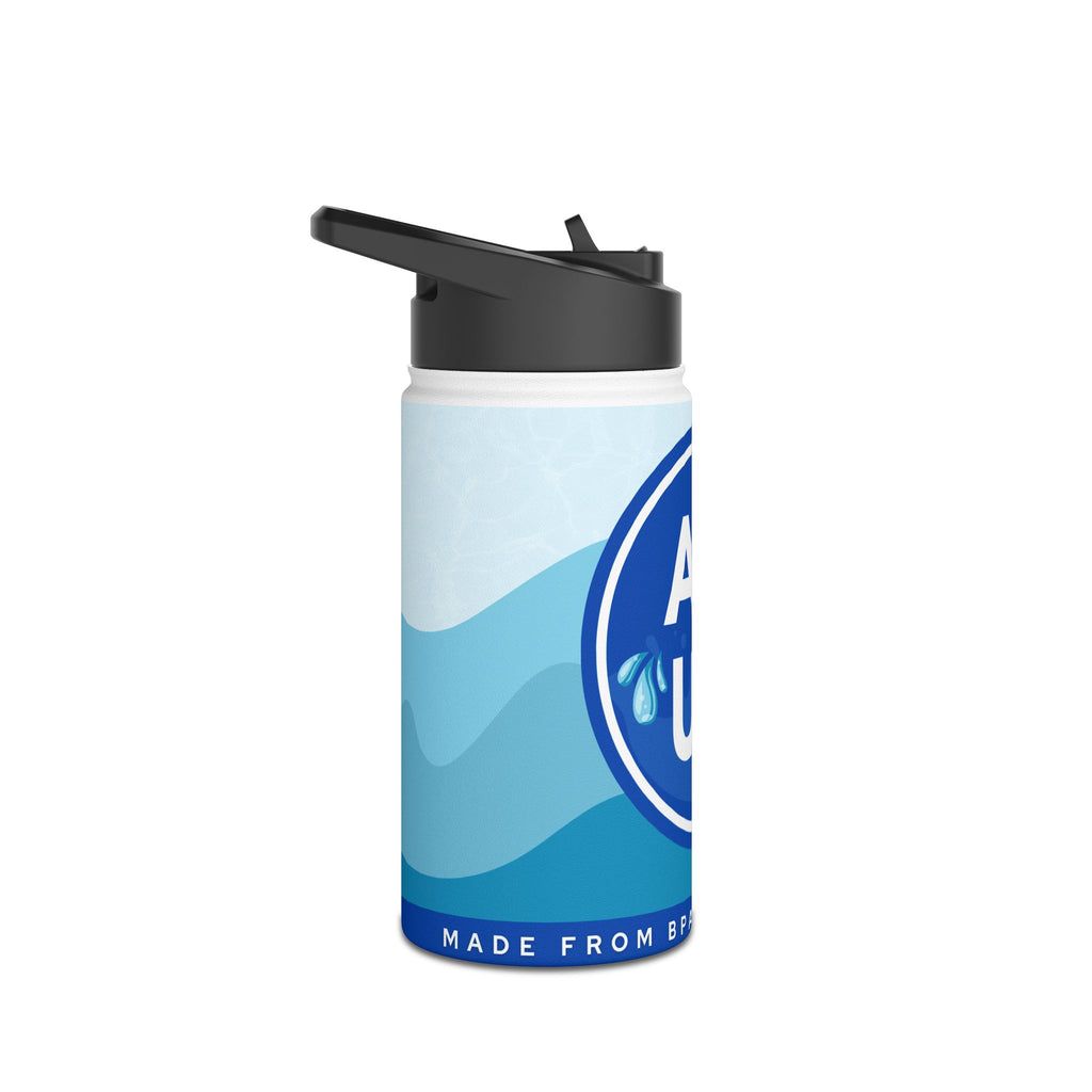 Aqua Stainless Steel Water Bottle, Eco-Friendly Hydration for Travel, Sports, Yoga, Gifts, Outdoor Adventures