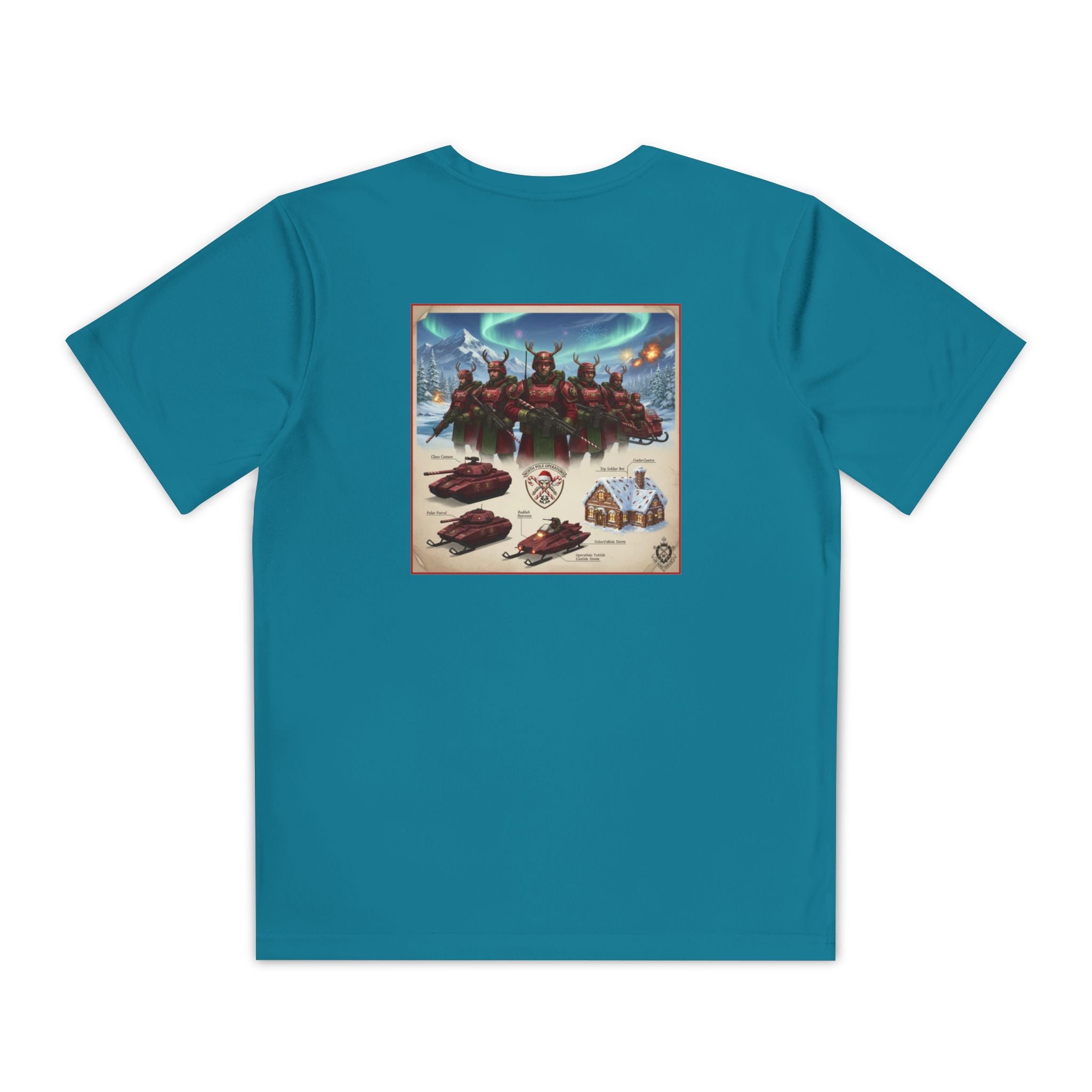 Yule Guard Patriotic Christmas Holiday ~ Youth T-Shirt, Unisex Softstyle T-Shirt