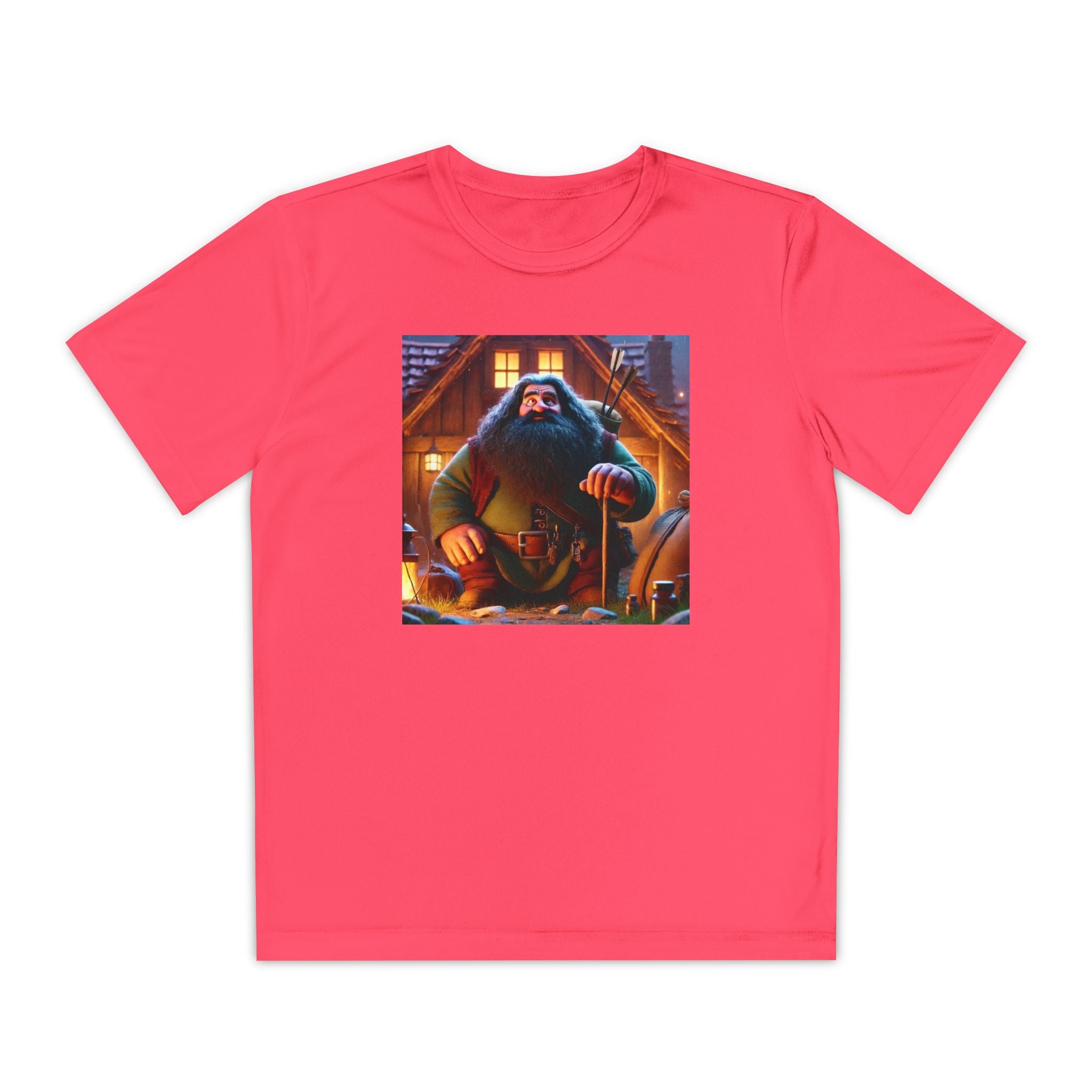 Youth Competitor Tee - Harry Potter, Wizard School Shirt, Magical Kids Top, Hogwarts Fan Gift, Sorcerer's Stone T-Shirt
