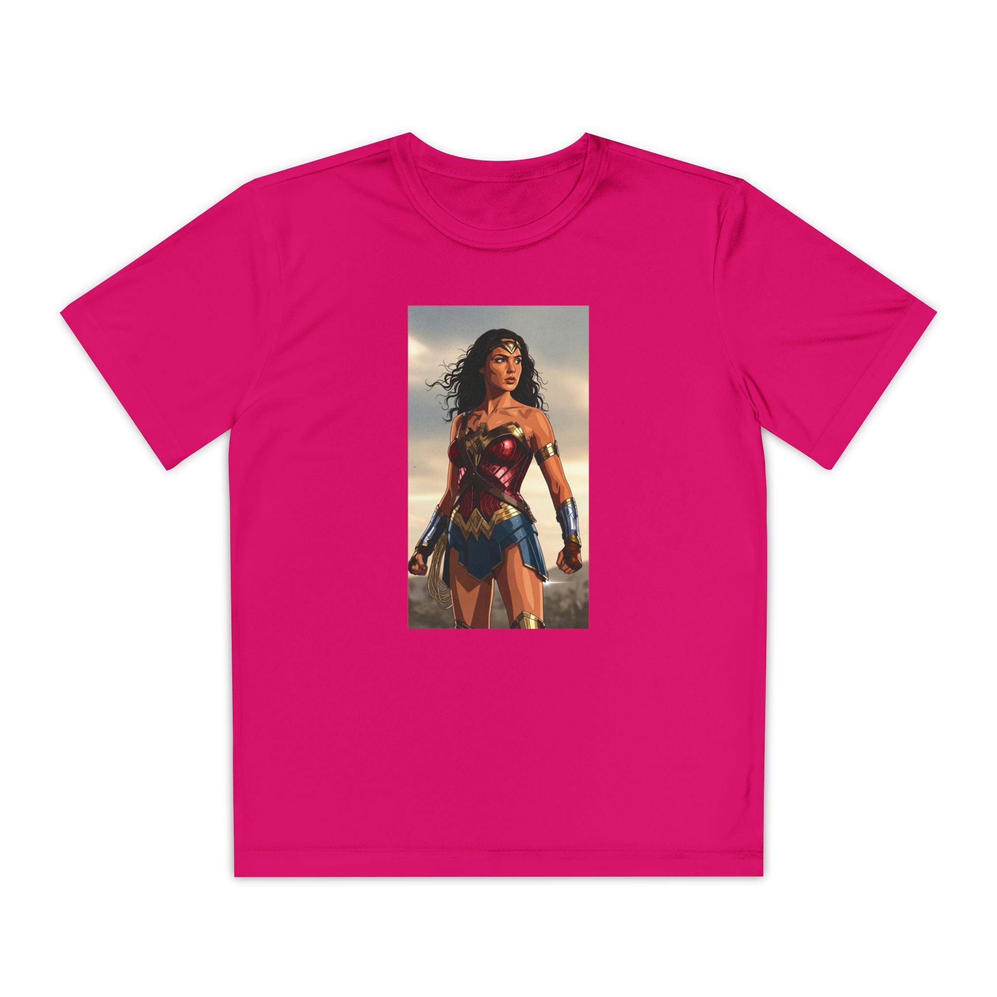 Wonder Woman Superhero Marvel t-shirt, Kids Graphic Tee, Boys Superhero Shirt, Children's Movie Character Top