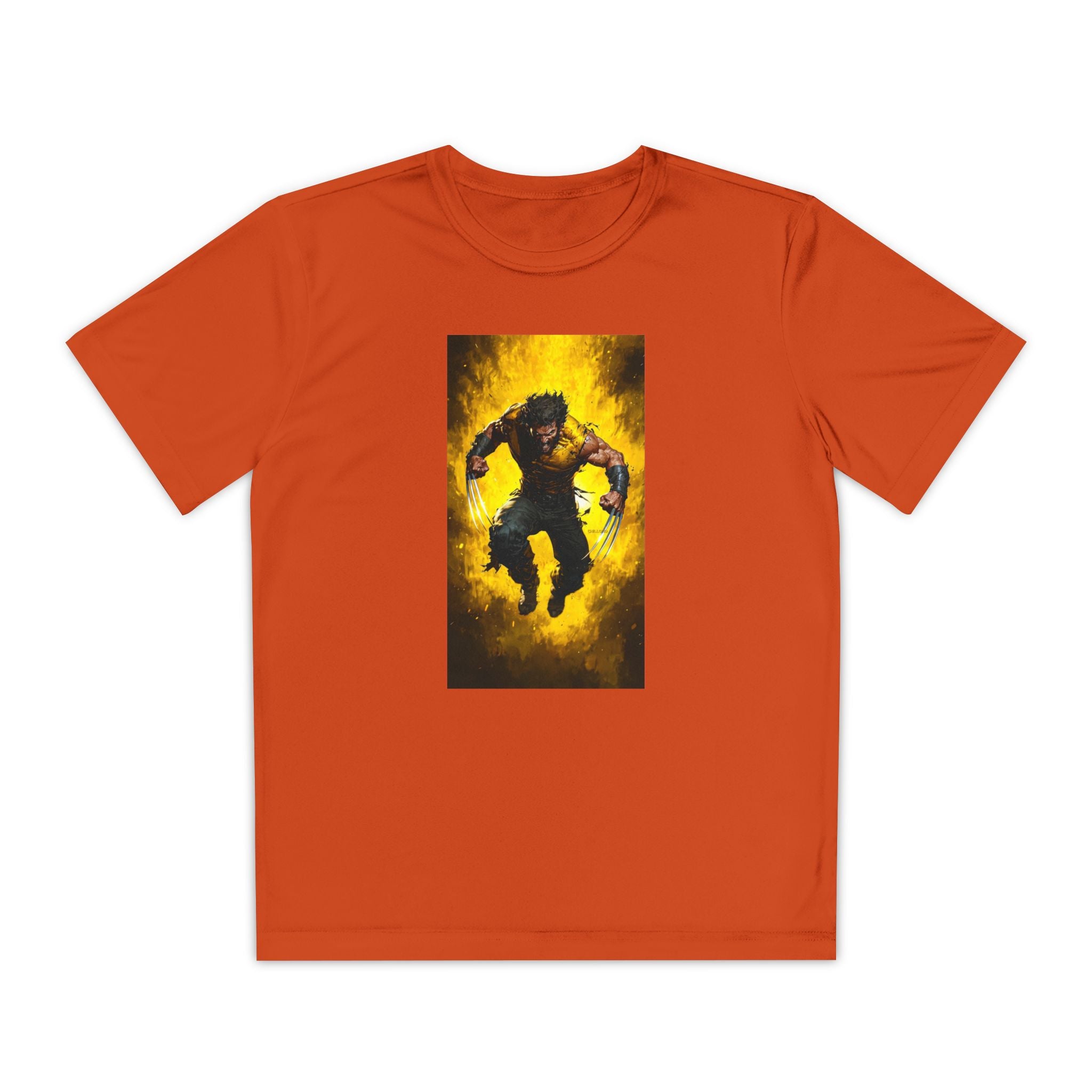 Wolverine Superhero Marvel Patriotic, Kids Graphic T-Shirt, Boys Hero Top, Girls Comic Book Clothing, Birthday