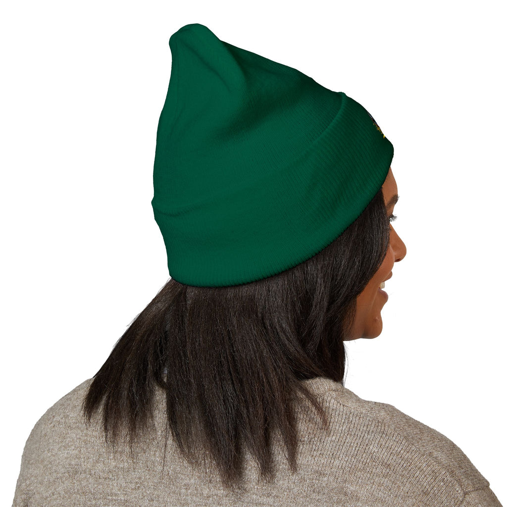 Beanie, Fishing Embroidered Hat for Outdoor Enthusiasts, Angler Gift, Fisherman Apparel, Winter Headwear, Knit Cap