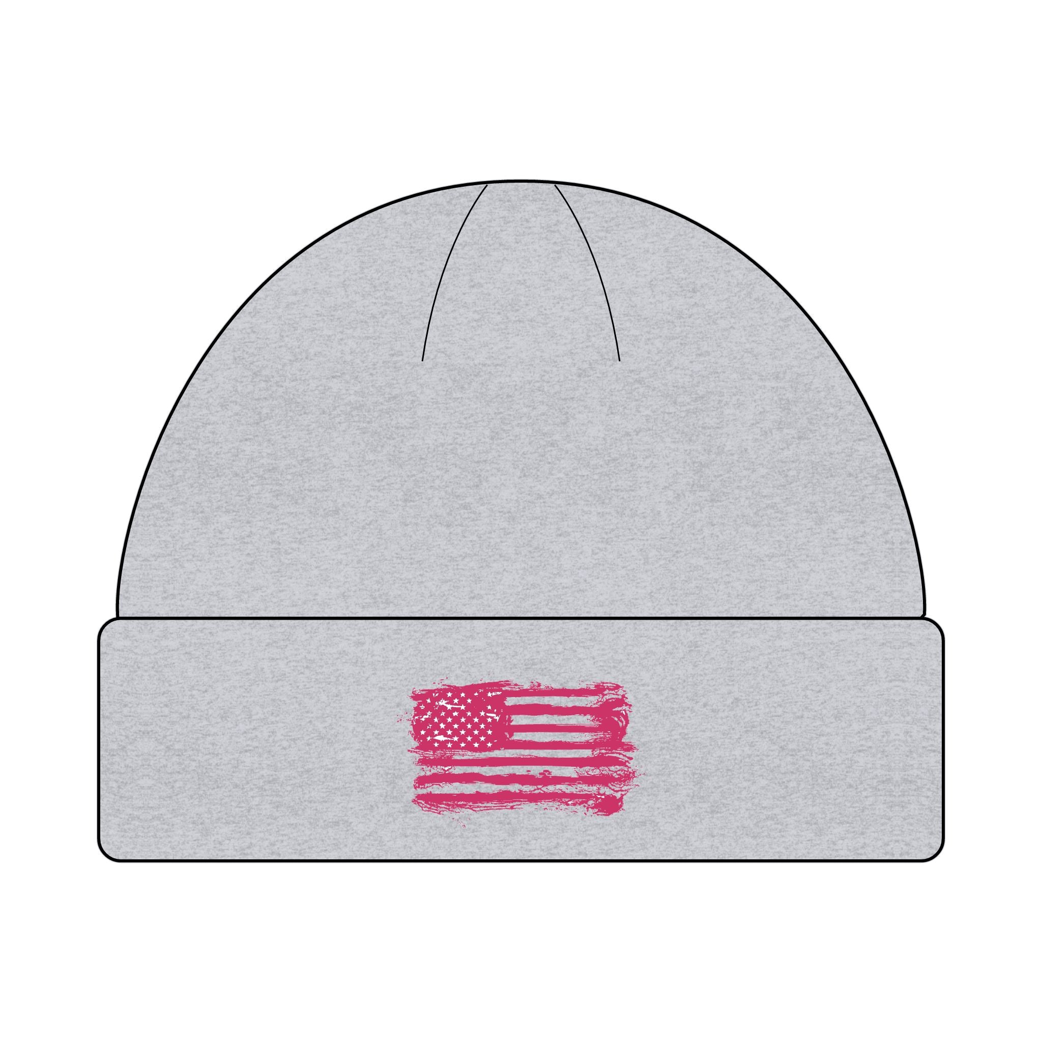 Patriotic Beanie, USA Flag Hat, Winter Cap, Knit Beanie, Red White Blue Skull Cap, American Flag Toboggan