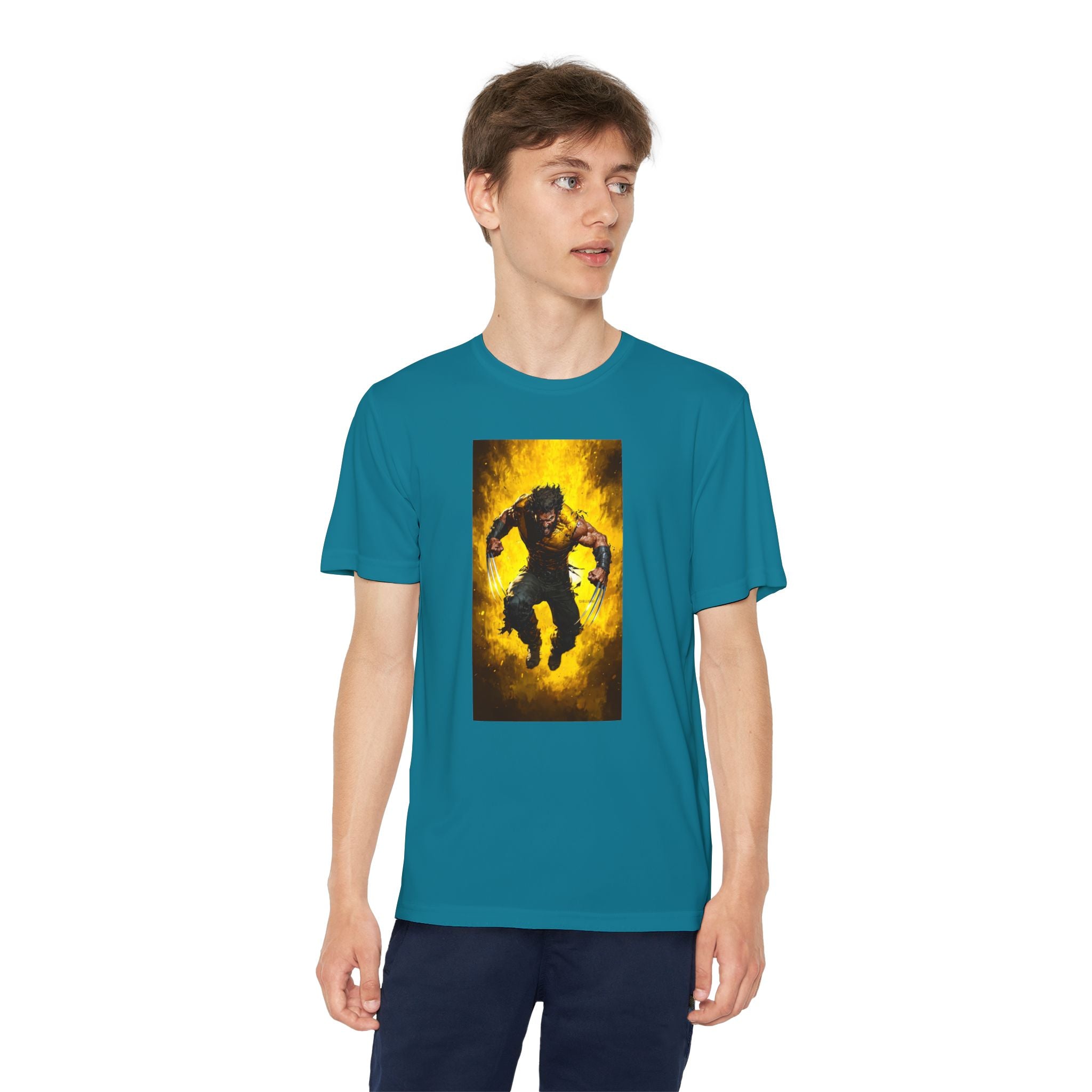 Wolverine Superhero Marvel Patriotic, Kids Graphic T-Shirt, Boys Hero Top, Girls Comic Book Clothing, Birthday