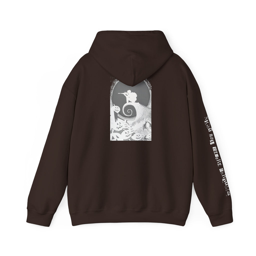 Night Raid Before Christmas Patriotic Hoodie ~ Rebel Spirit Unisex Hoodie