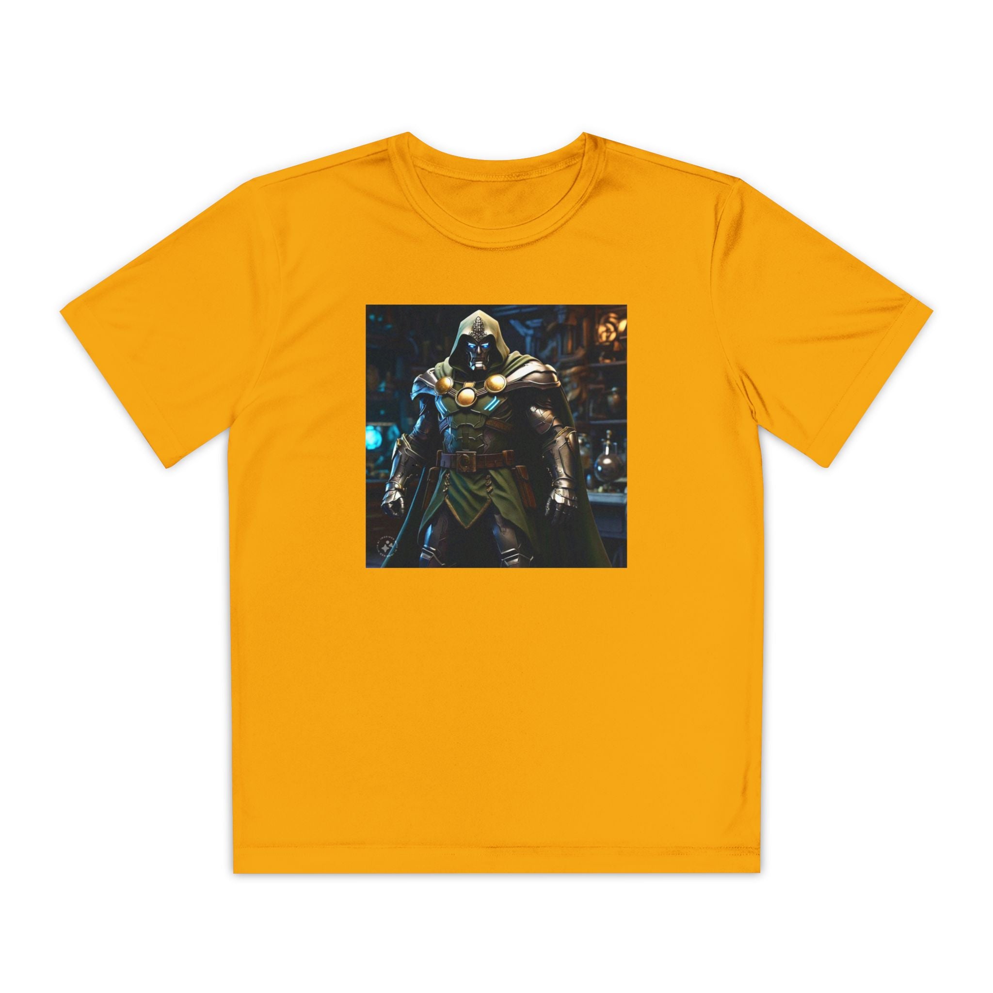 Dr Doom Superhero Marvel Patriotic, Kids Graphic T-Shirt, Boys Hero Top, Girls Comic Book Clothing, Birthday