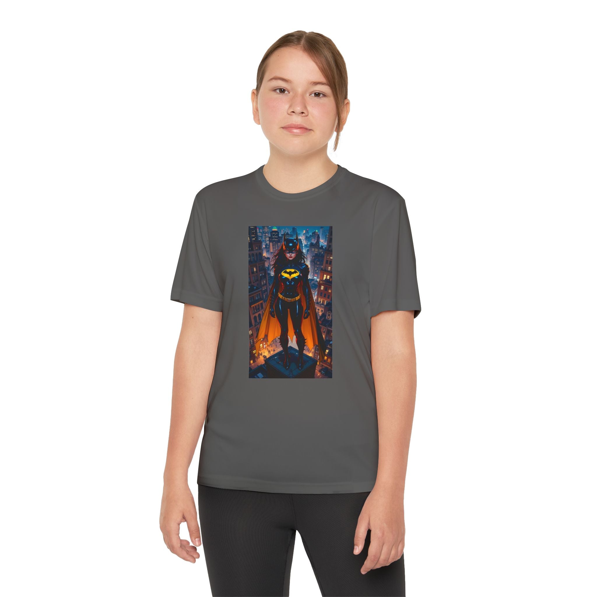 Copy of Superhero Youth T-Shirt Sports Graphic Tee, Cool Athletic Shirt for Kids