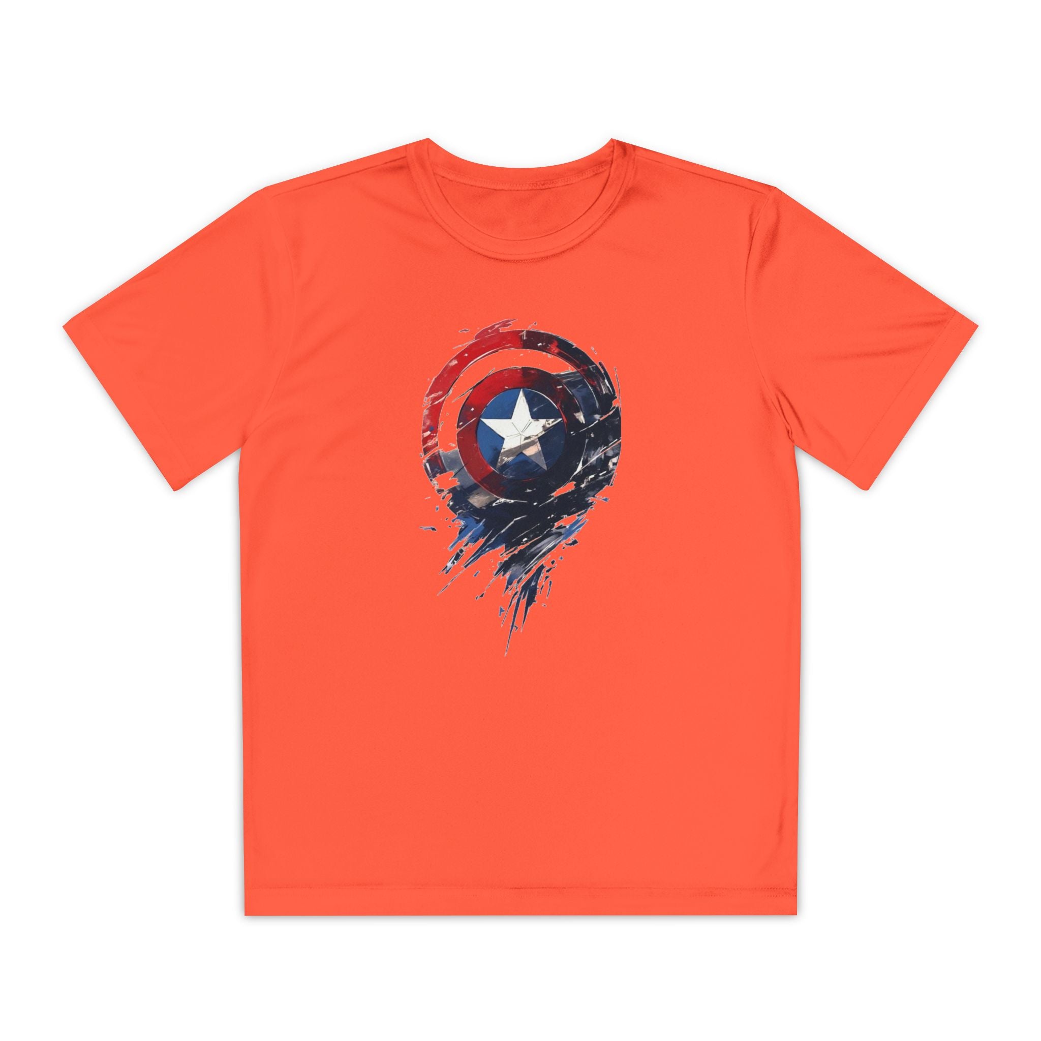 Advengers Youth T-Shirt Sports Graphic Tee, Cool Athletic Shirt for Kids