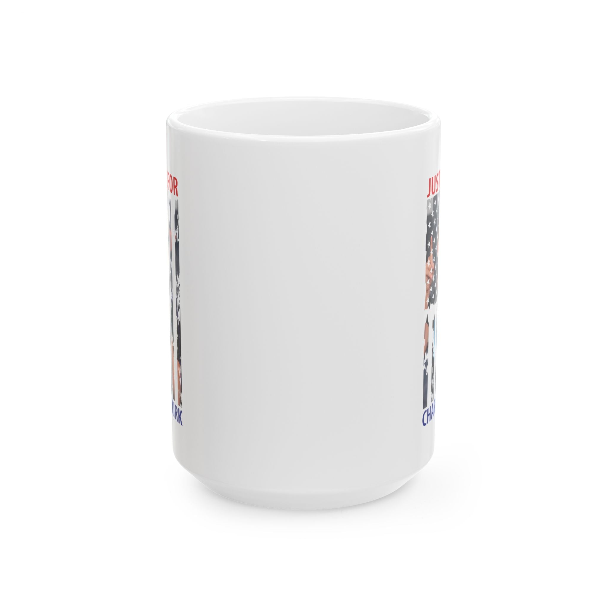 Charlie Kirk Patriotic Mug