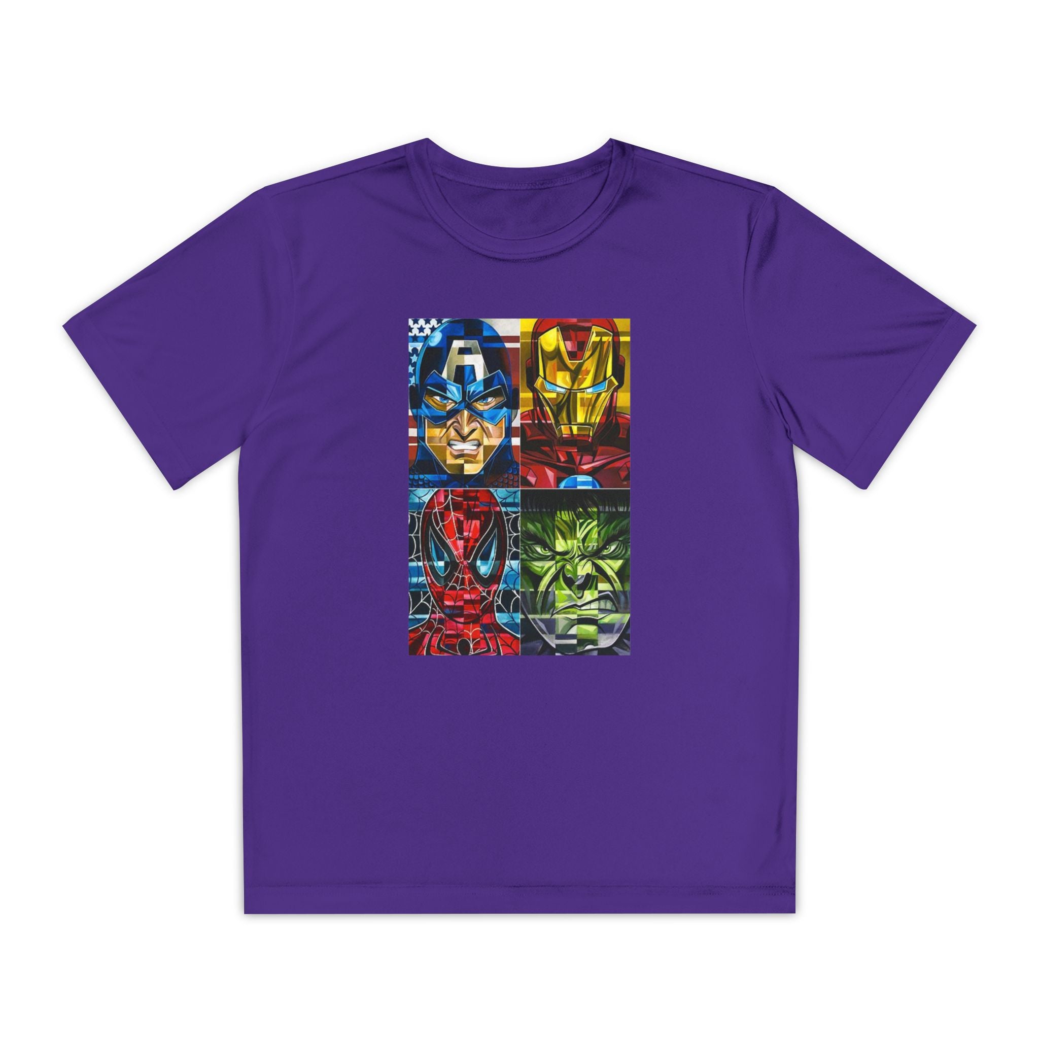 Advengers Youth T-Shirt Sports Graphic Tee, Cool Athletic Shirt for Kids, Perfect for Sports Events, Team Spirit