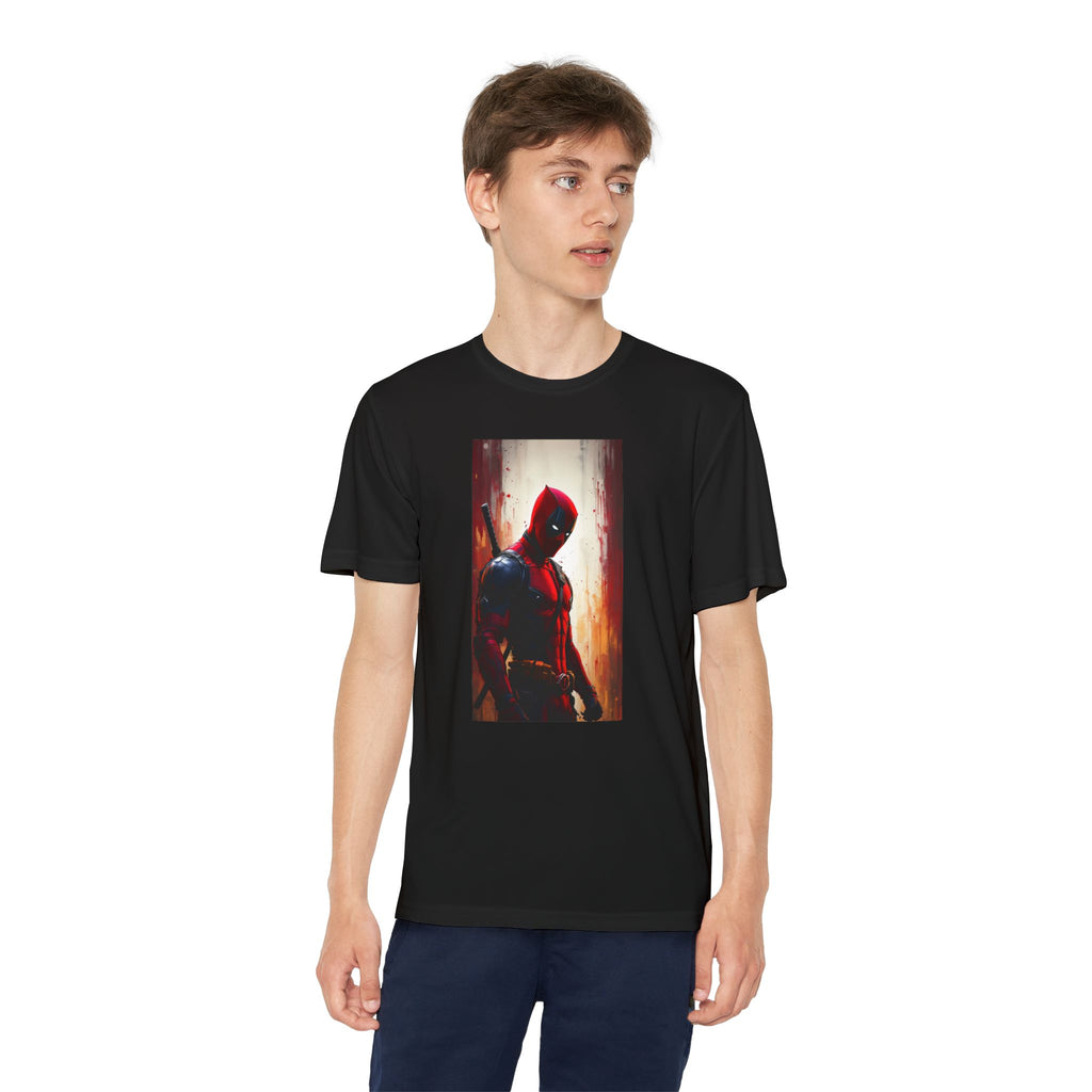 Deadpool Superhero Marvel Patriotic, Kids Graphic T-Shirt, Boys Hero Top, Girls Comic Book Clothing, Birthday