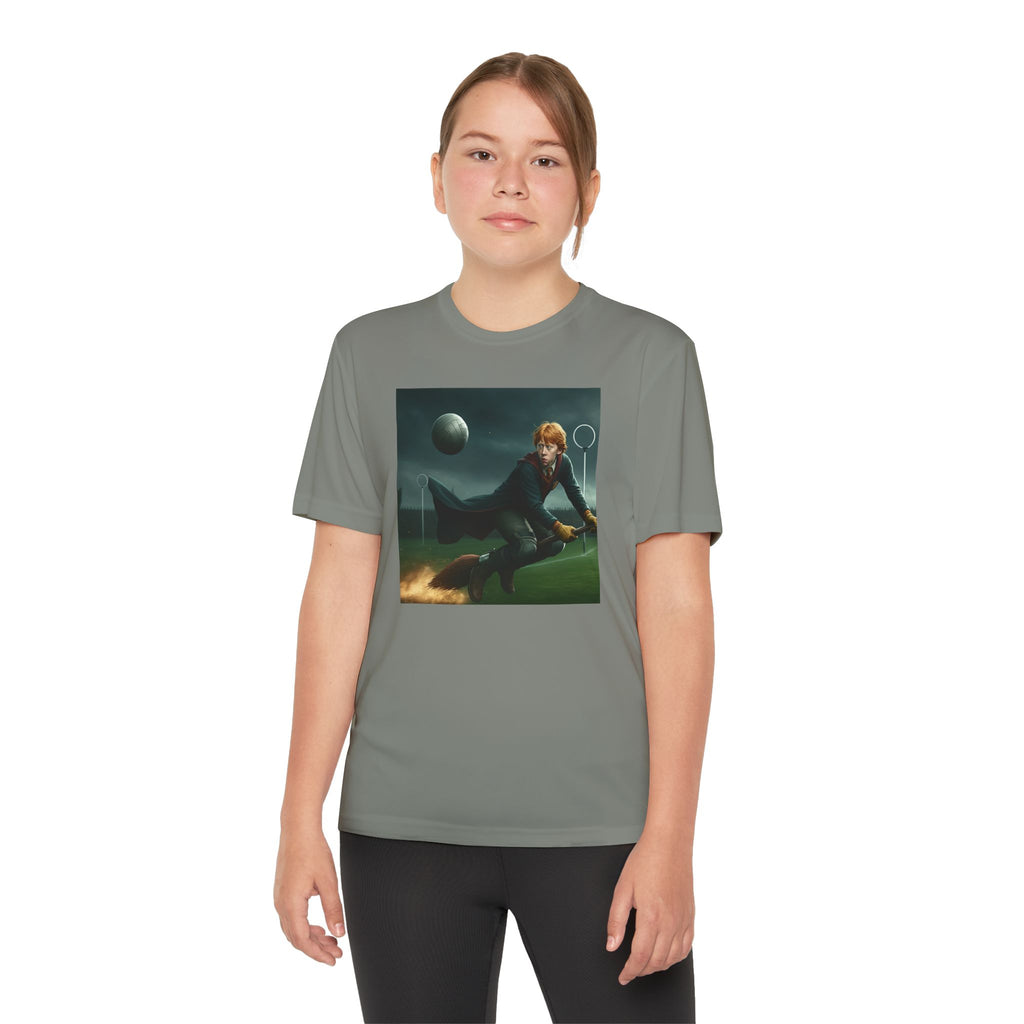 Youth Competitor Tee - Harry Potter, Wizard School Shirt, Magical Kids Top, Hogwarts Fan Gift, Sorcerer's Stone T-Shirt