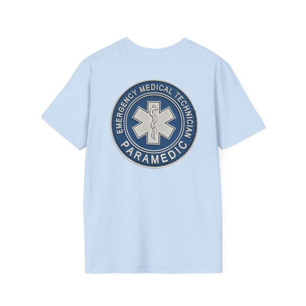Paramedic Patriotic T-Shirt - USA Flag Tee, Fourth of July Shirt, American Pride Top, Independence Day Apparel, Red White Blue
