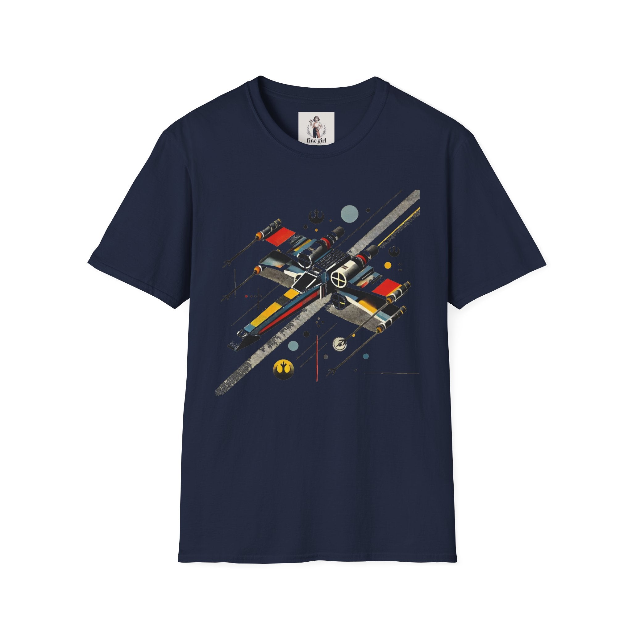 Star Wars Movie Themed T-Shirt Unisex Softstyle T-Shirt
