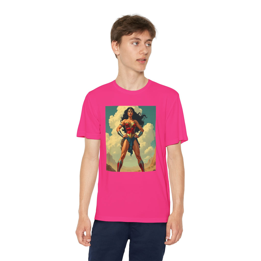 Wonder Woman Superhero Marvel t-shirt, Kids Graphic Tee, Boys Superhero Shirt, Children's Movie Character Top