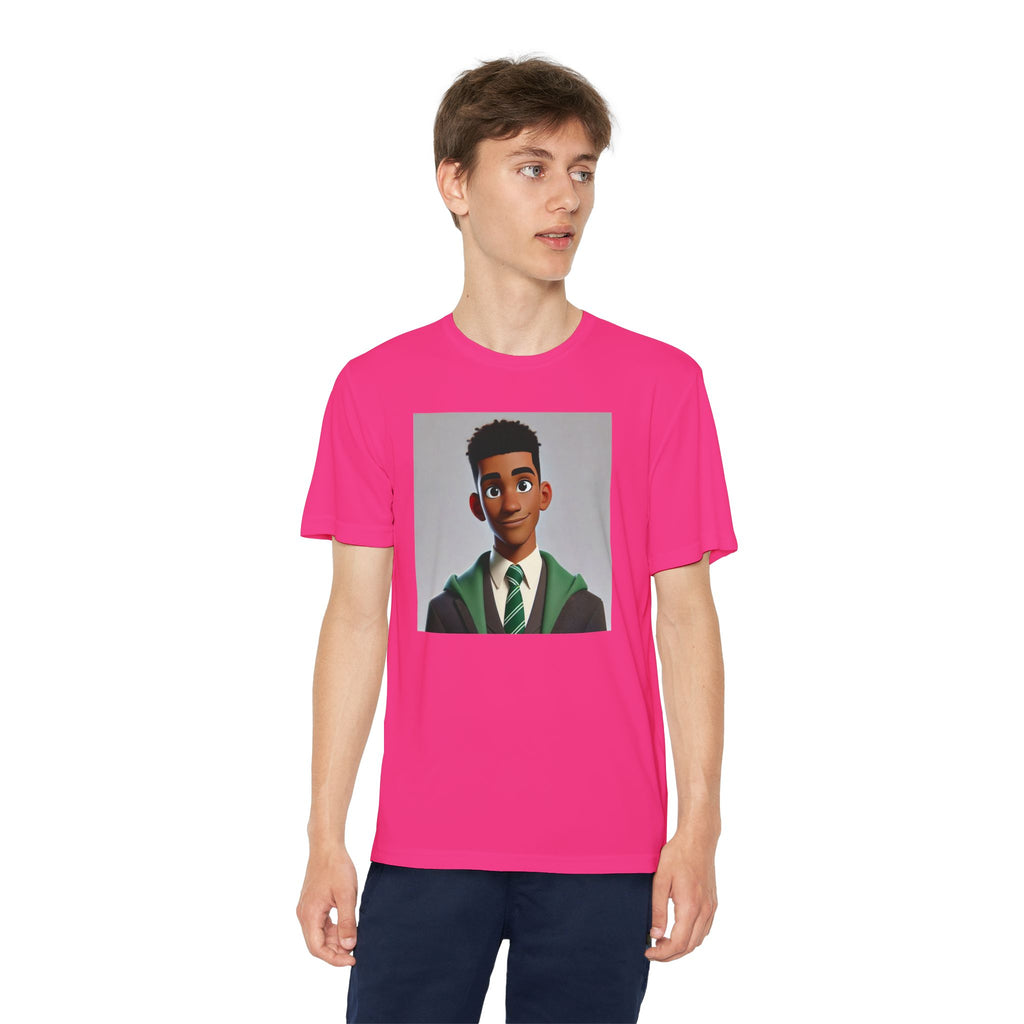 Youth Competitor Tee - Harry Potter, Wizard School Shirt, Magical Kids Top, Hogwarts Fan Gift, Sorcerer's Stone T-Shirt