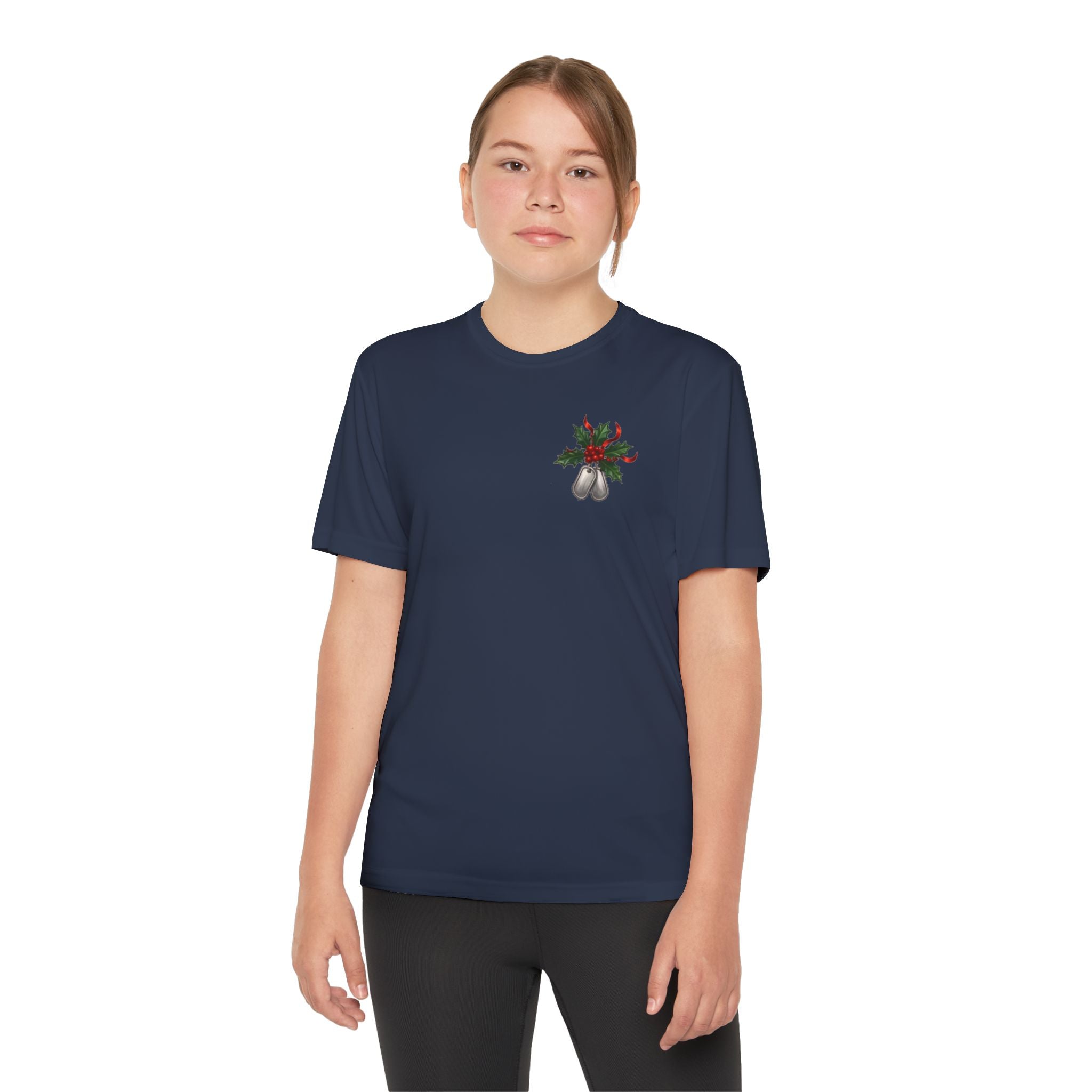 Yule Guard Patriotic Christmas Holiday ~ Youth T-Shirt, Unisex Softstyle T-Shirt