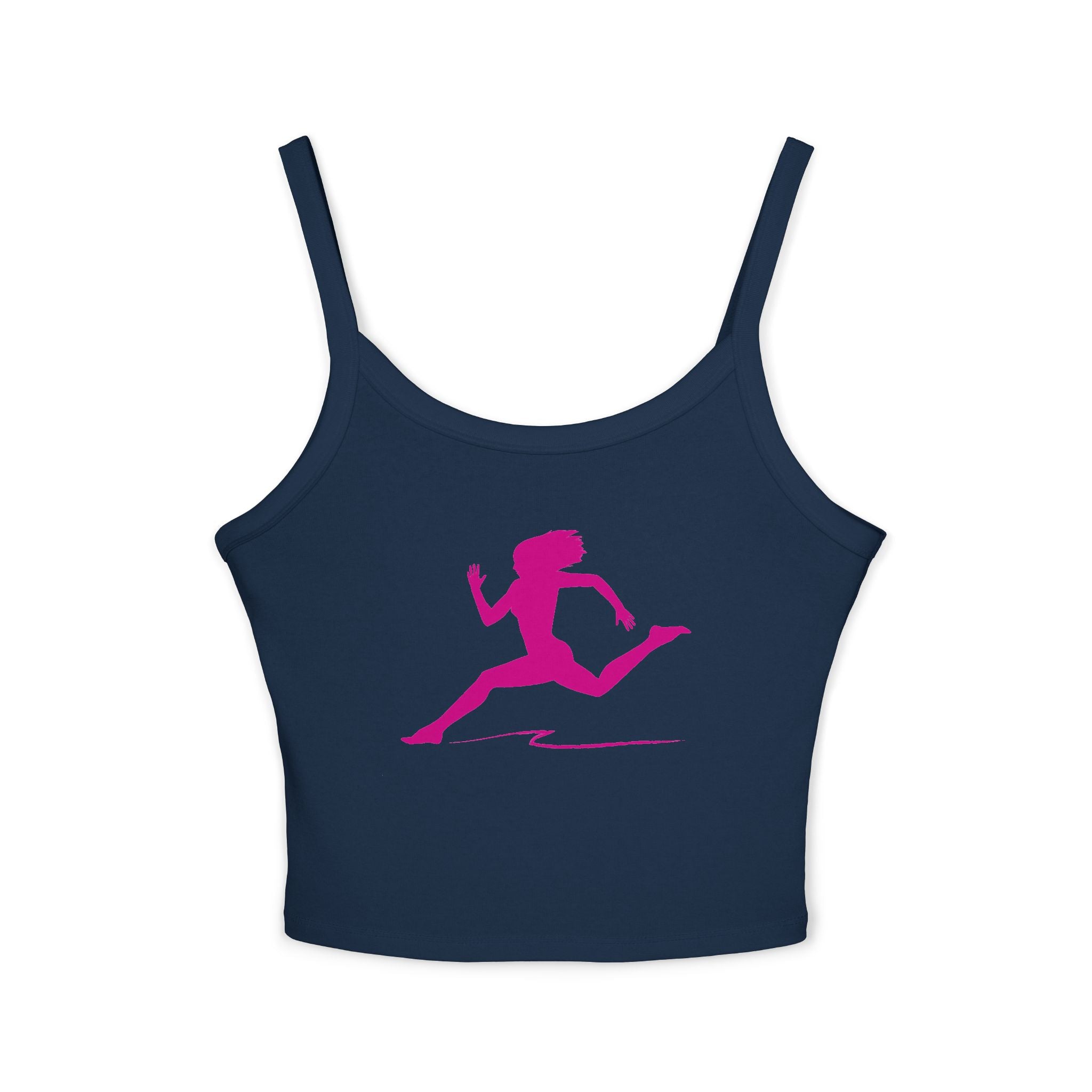 Running Woman Tank Top, Athletic Workout Top, Fitness Sleeveless Shirt, Jogging Muscle Tee, Exercise Gym Cami