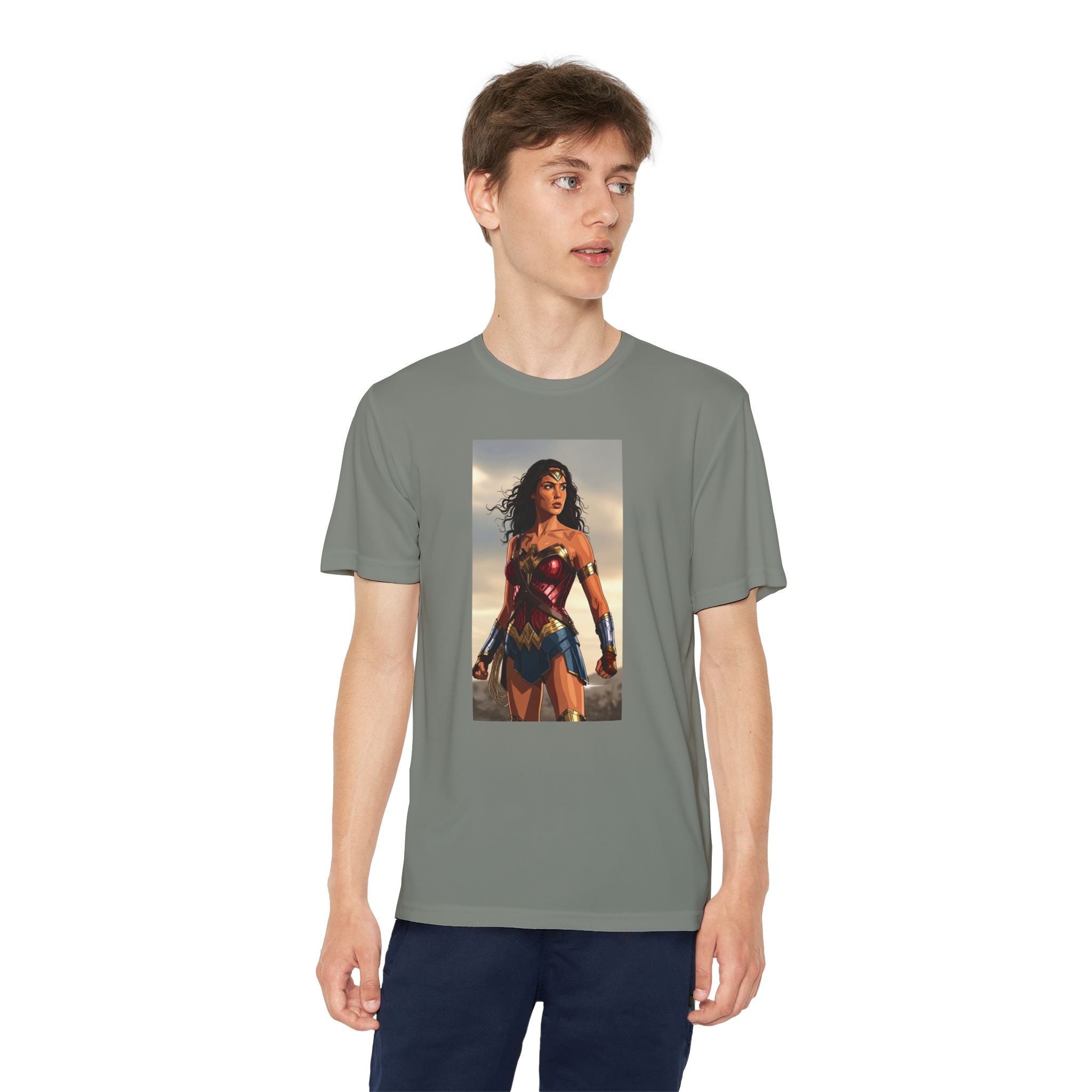 Wonder Woman Superhero Marvel t-shirt, Kids Graphic Tee, Boys Superhero Shirt, Children's Movie Character Top