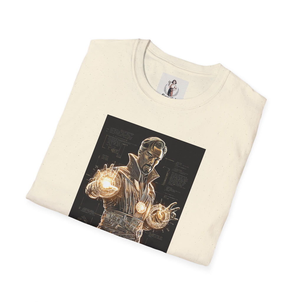 Dr Strange Superhero Marvel Unisex Softstyle T-Shirt, Comic Book Tee, Geeky Clothing, Cosplay Costume Top