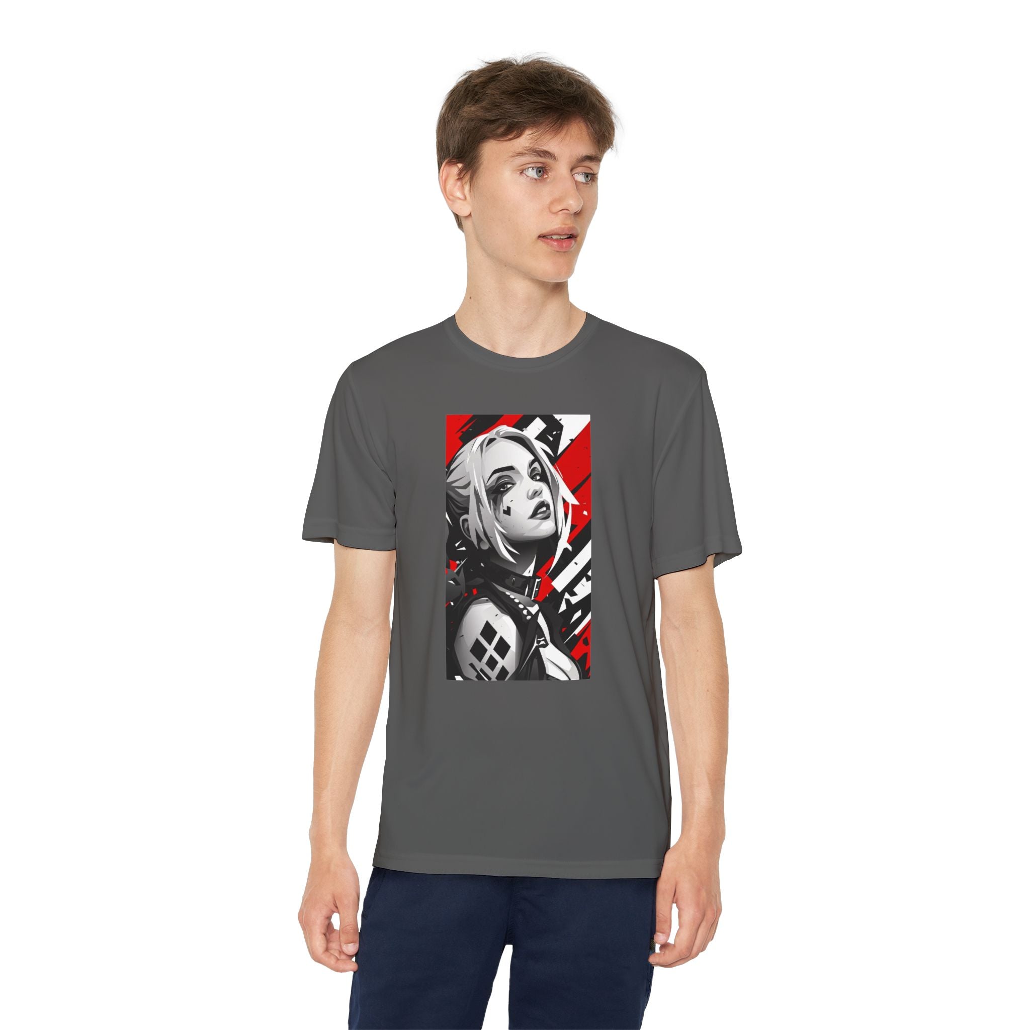Superhero Youth T-Shirt Sports Graphic Tee, Cool Athletic Shirt for Kids