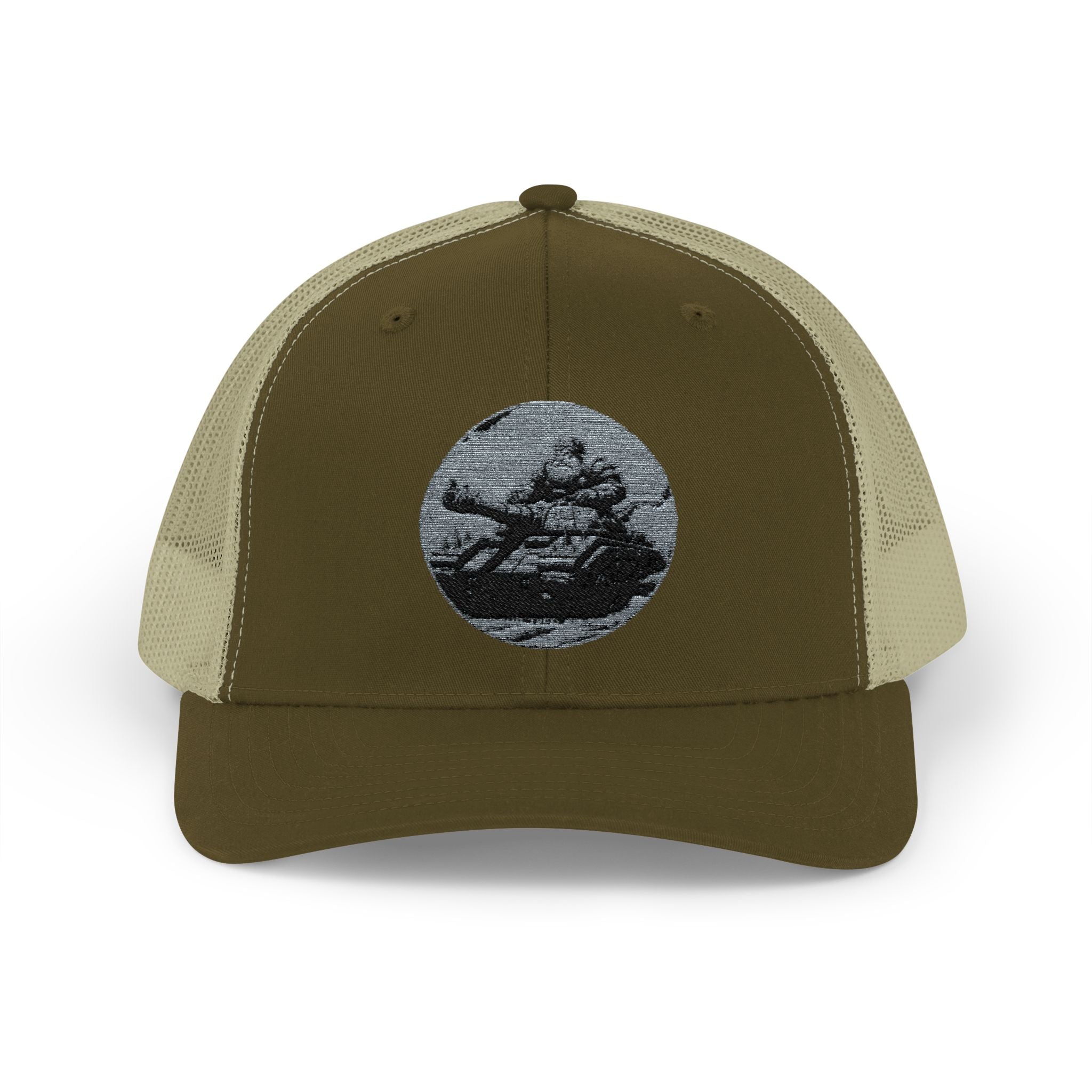 Santa Claus On A Tank Christmas Patriotic, Trucker Cap, Patriotic hat, Truckers Hat, Patriotic Accessories