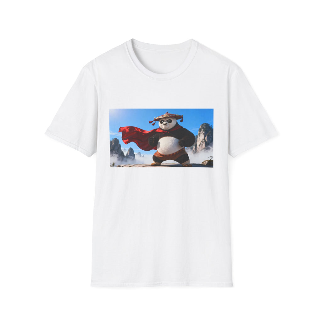 Kung Fu Panda Unisex Softstyle T-Shirt, DreamWorks Animation Youth Competitor Tee, Graphic Tee, Movie Fan Gift, Cult Classic Shirt, Comfy